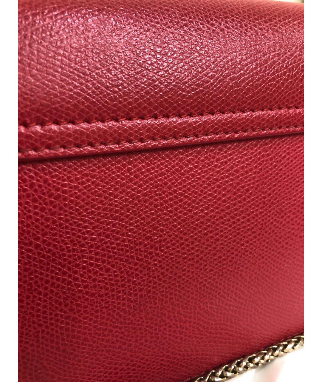FURLA Красная кожаная сумка тоут, фото 5