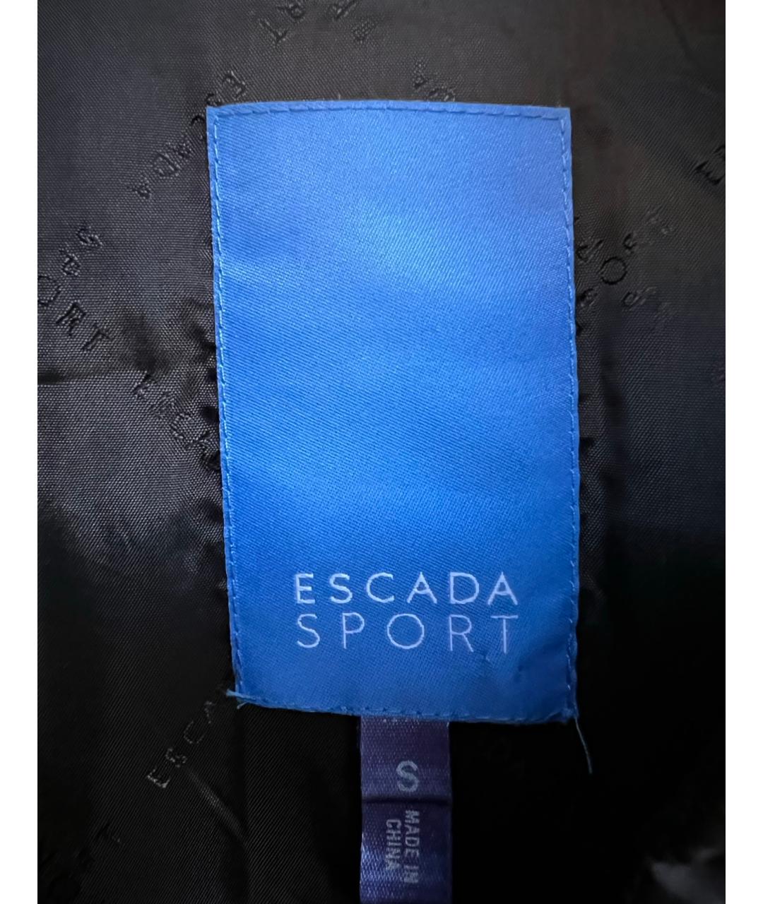 ESCADA Черная куртка, фото 4
