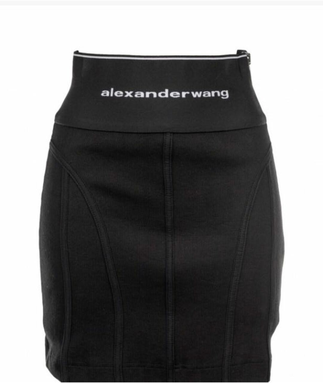 ALEXANDER WANG Черная юбка мини, фото 1