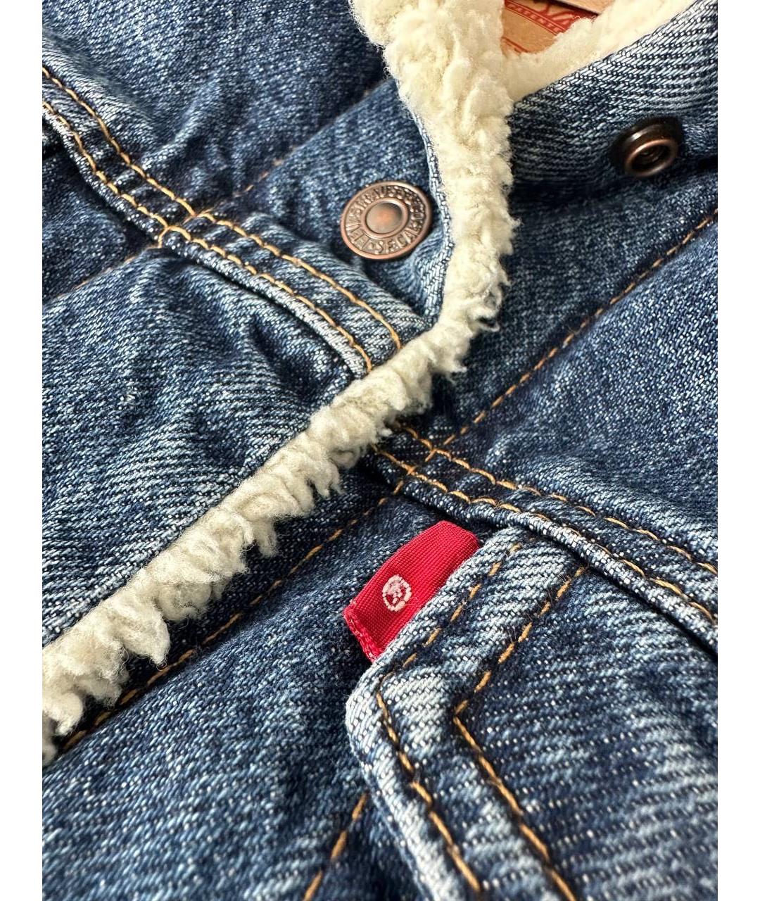 LEVI'S Синяя куртка, фото 5