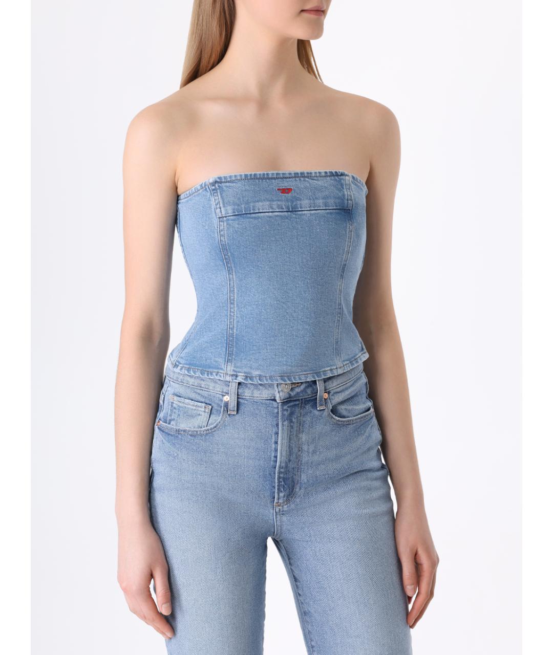 DIESEL Голубой корсет, фото 4