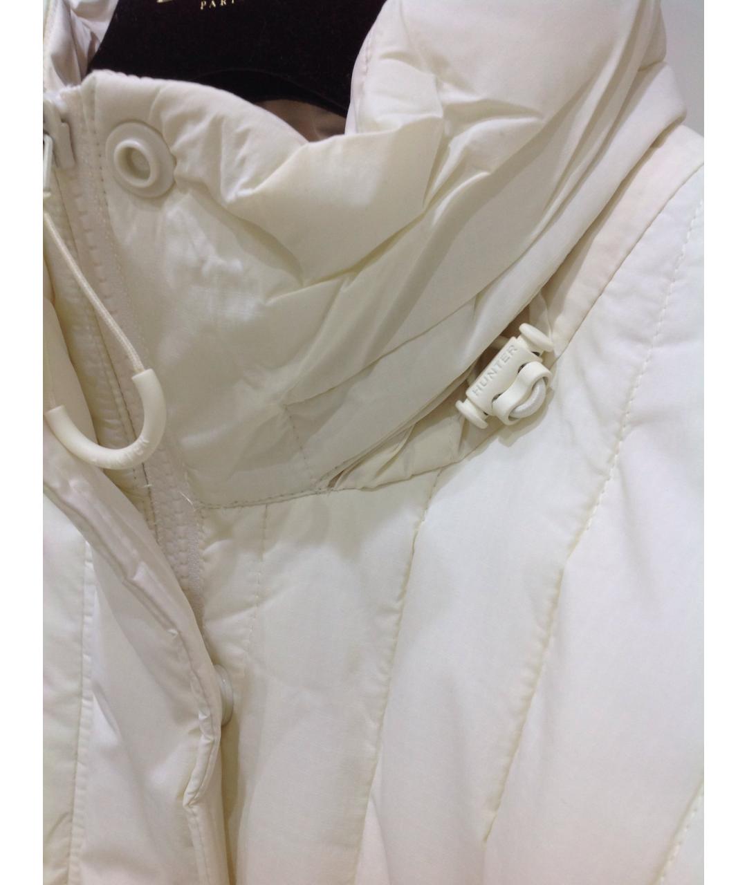 HUNTER Белая синтетическая куртка, фото 9