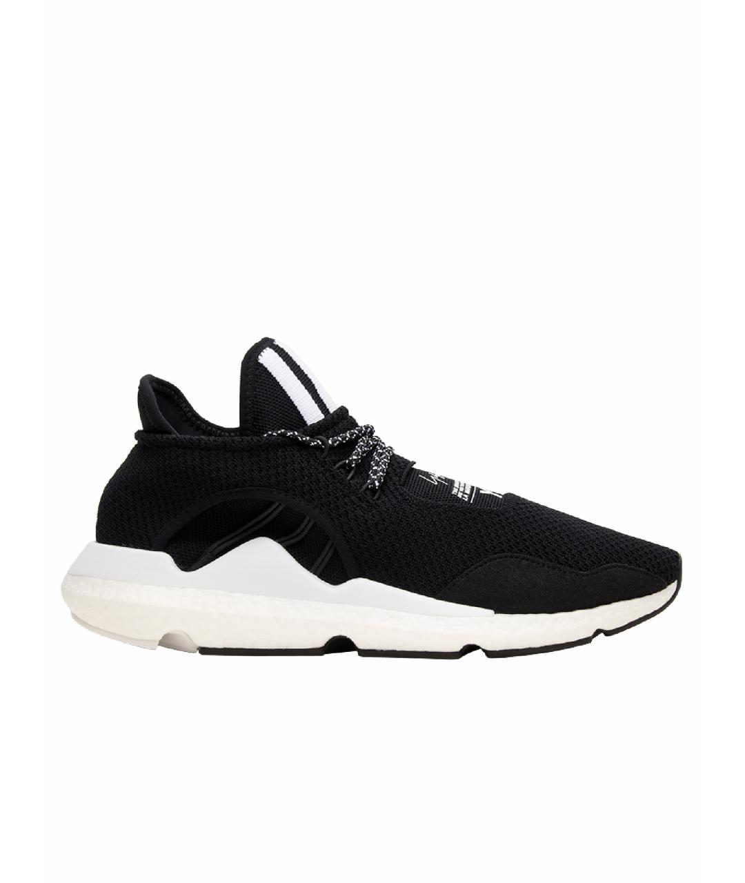 Y-3 Черные низкие кроссовки / кеды, фото 1