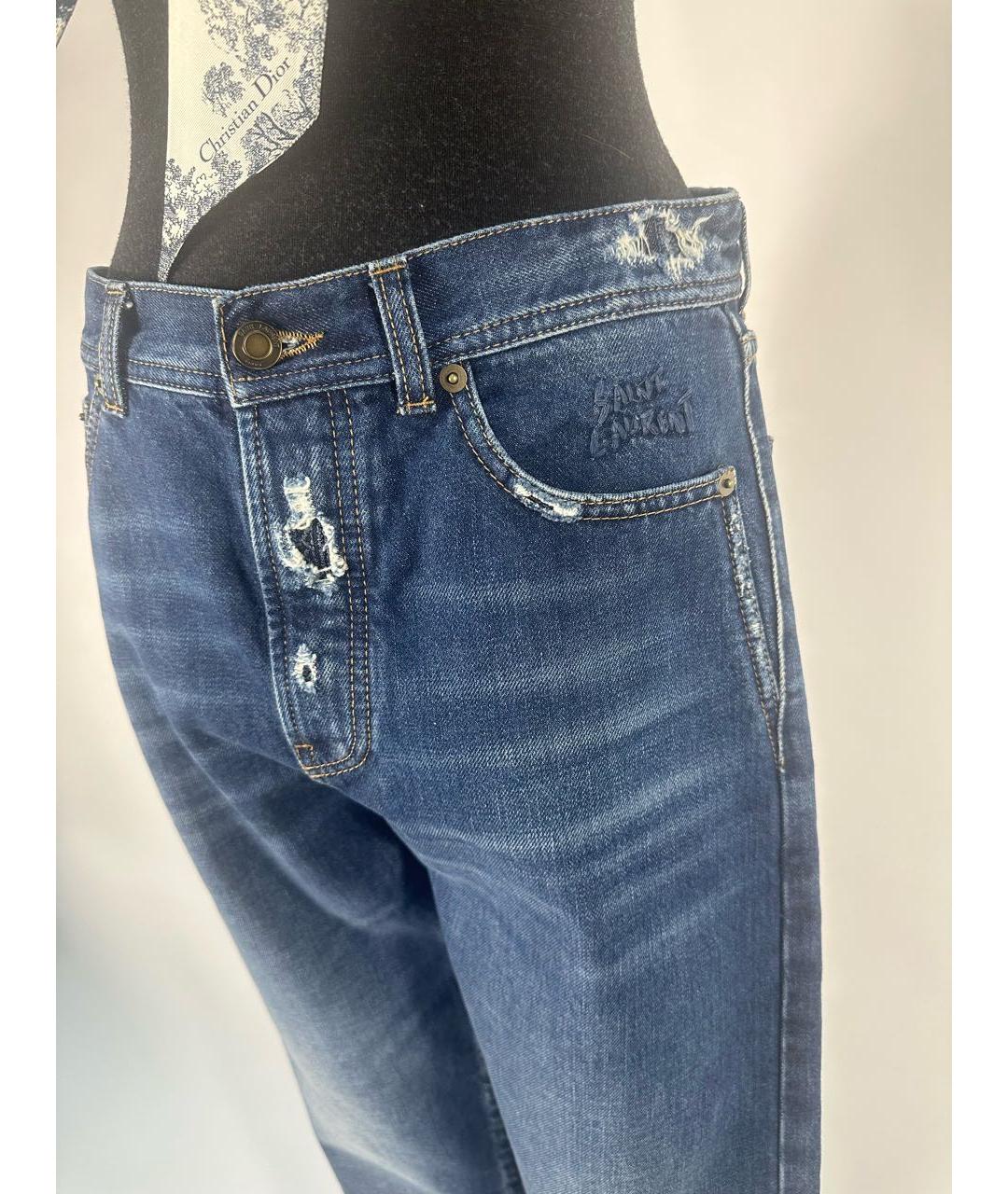 SAINT LAURENT Прямые джинсы, фото 8