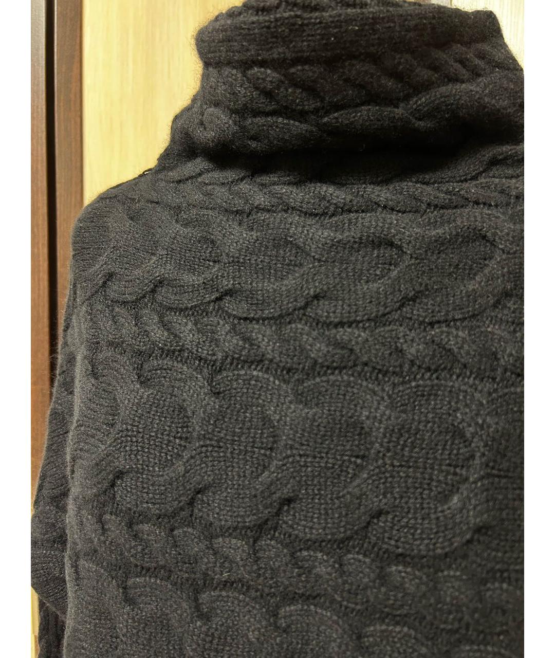CRUCIANI Черный кашемировый джемпер / свитер, фото 8