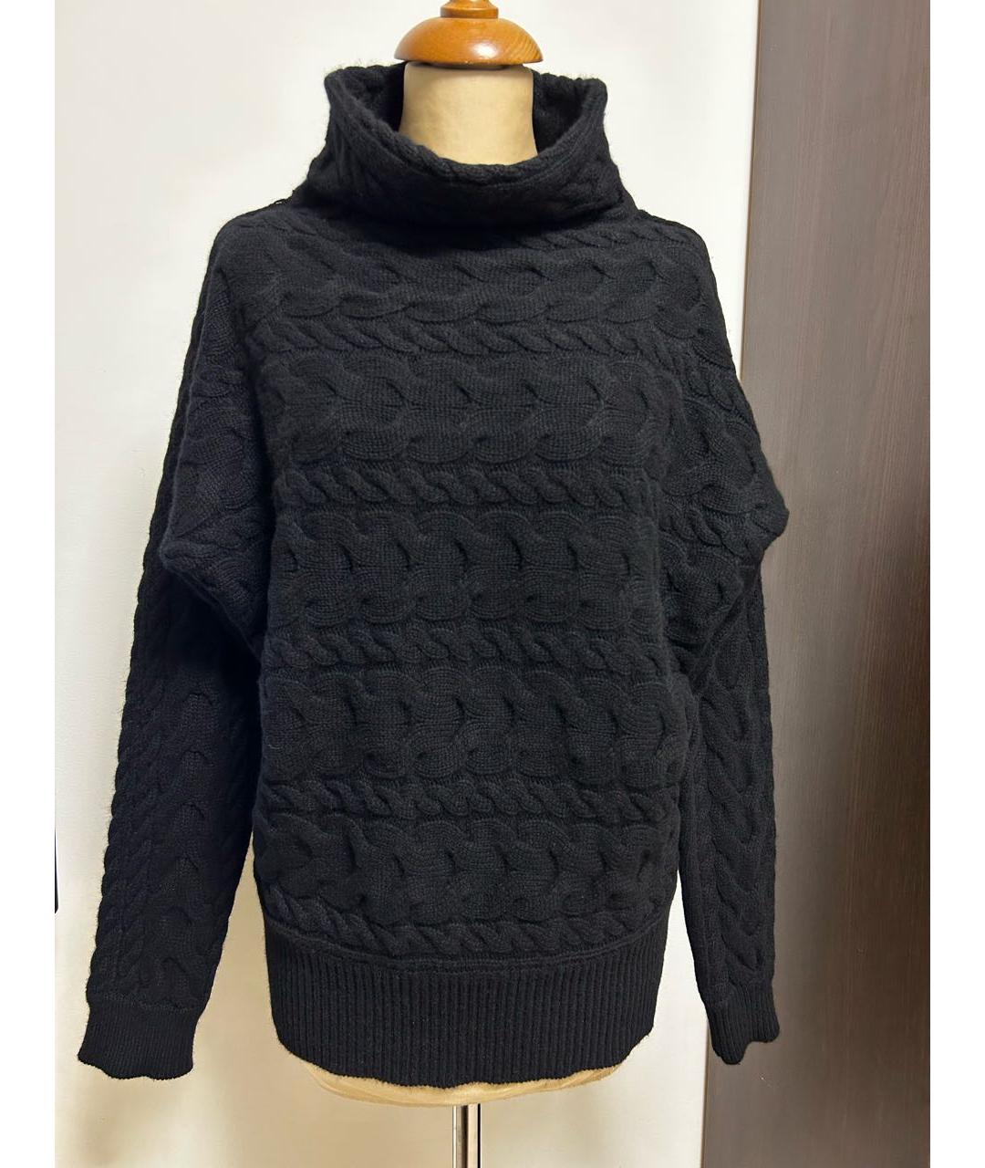 CRUCIANI Черный кашемировый джемпер / свитер, фото 9