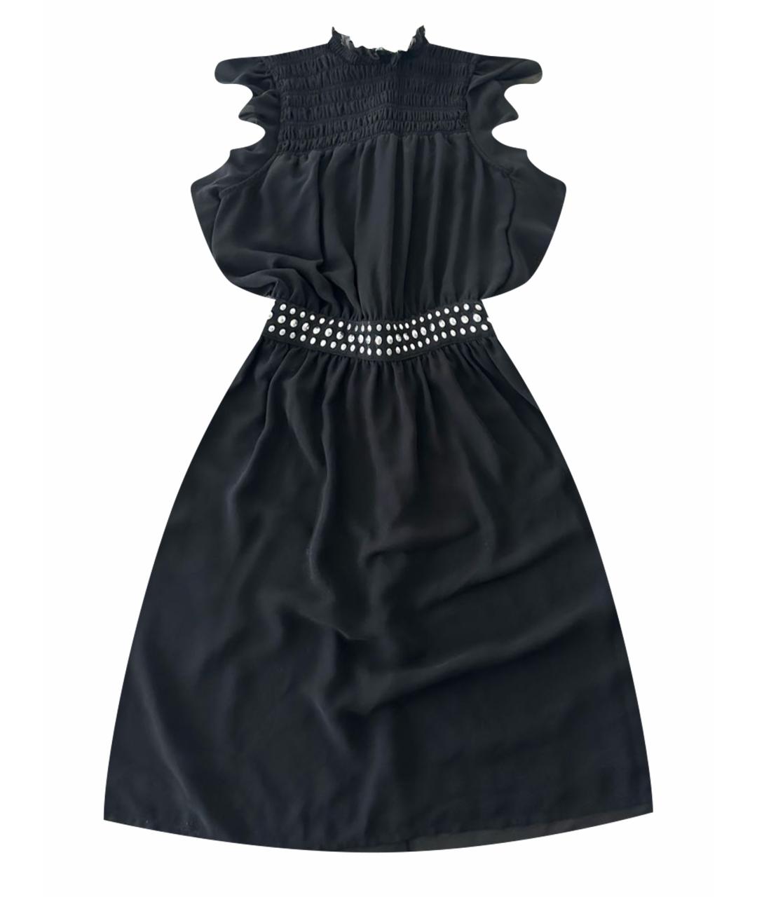 MICHAEL KORS Черное полиэстеровое коктейльное платье, фото 1