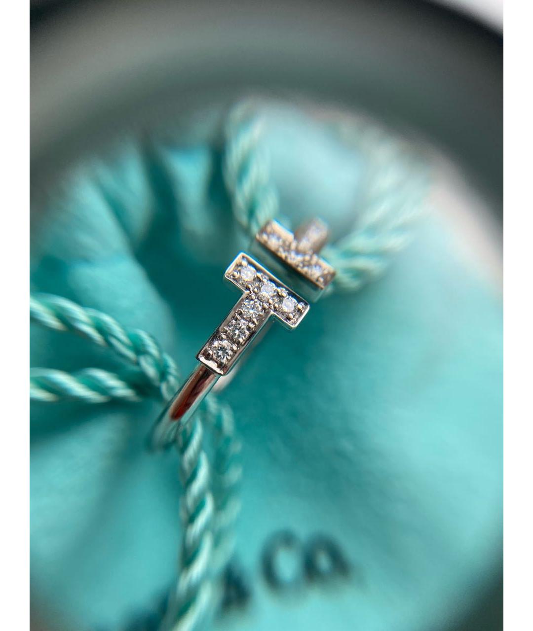 TIFFANY&CO Белое кольцо из белого золота, фото 7