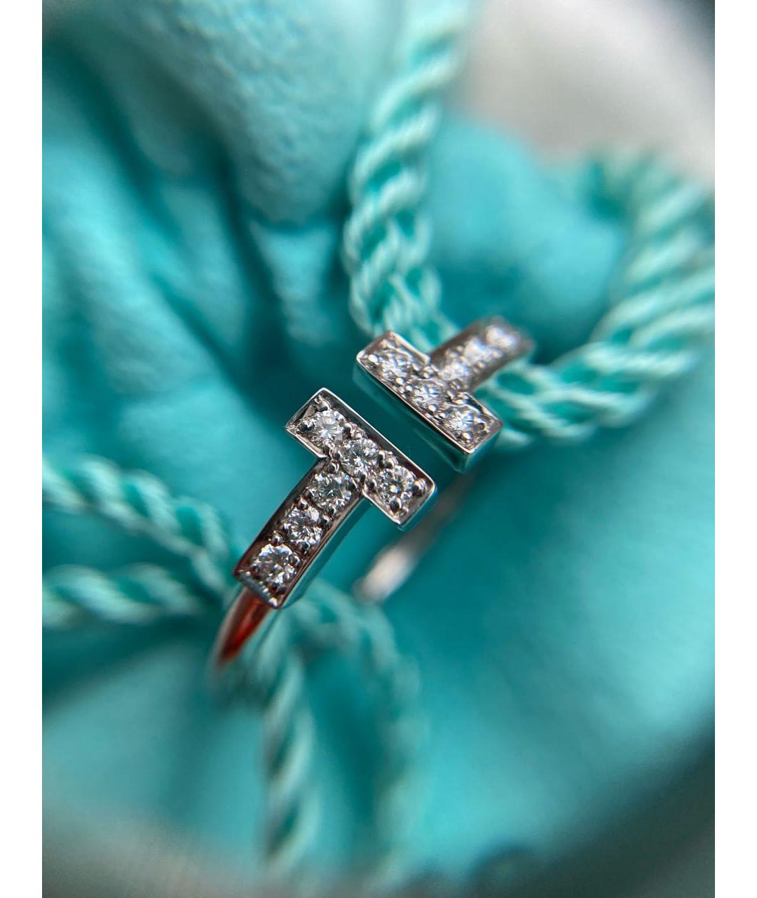 TIFFANY&CO Белое кольцо из белого золота, фото 2