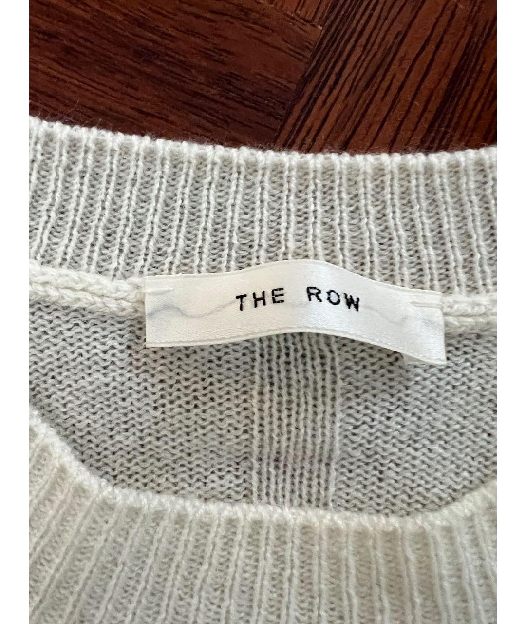 THE ROW Бежевый кашемировый джемпер / свитер, фото 3