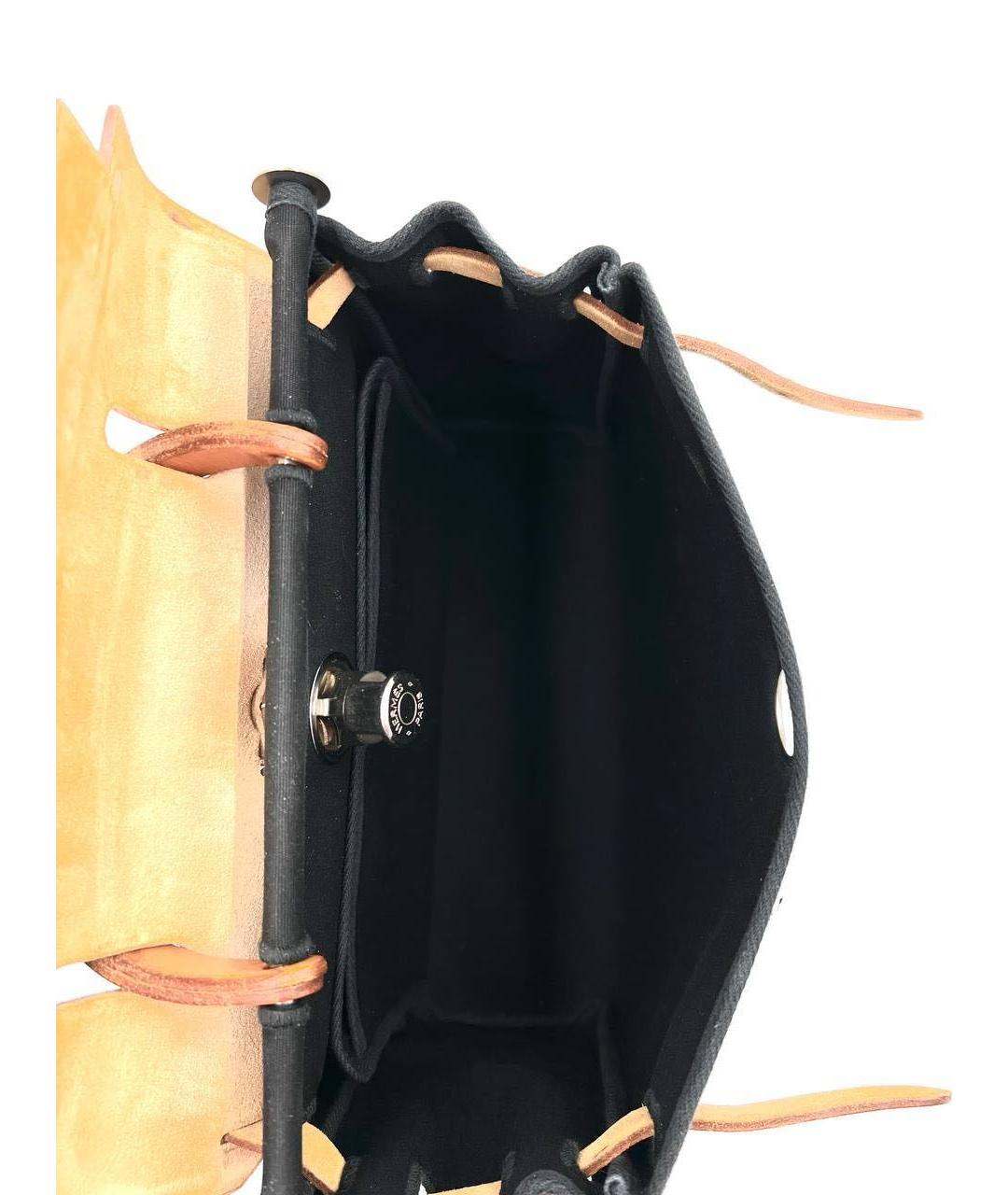HERMES PRE-OWNED Черная сумка с короткими ручками, фото 7