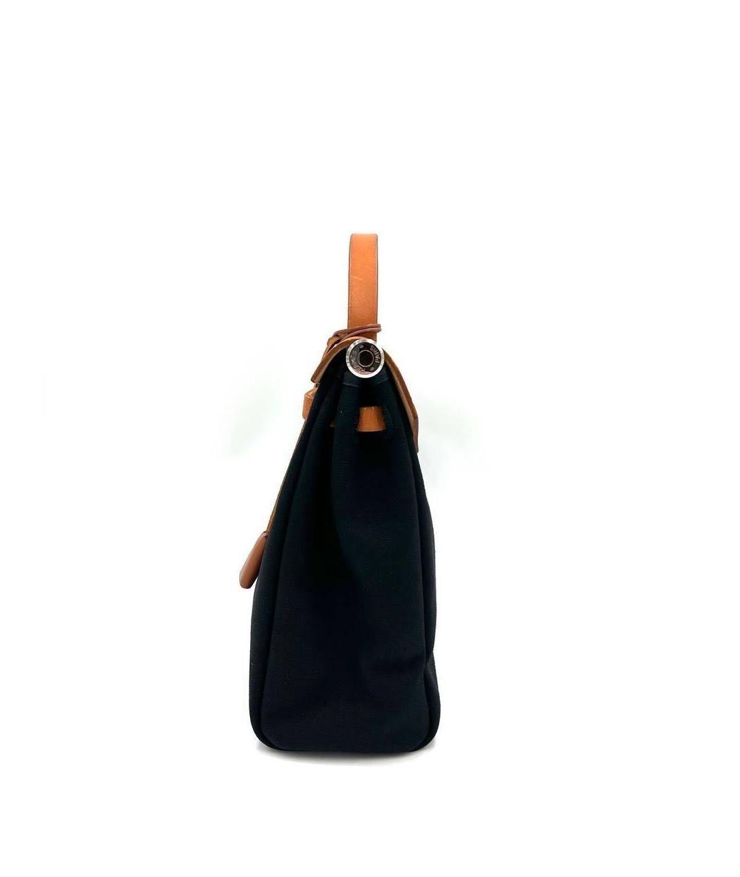 HERMES PRE-OWNED Черная сумка с короткими ручками, фото 4