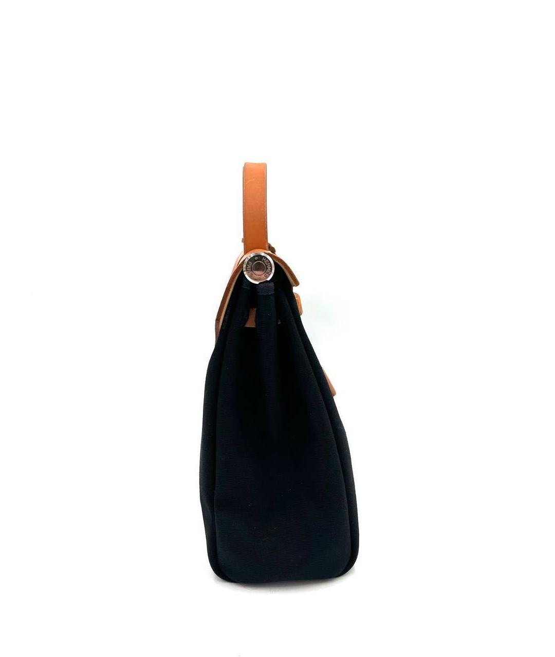 HERMES PRE-OWNED Черная сумка с короткими ручками, фото 3