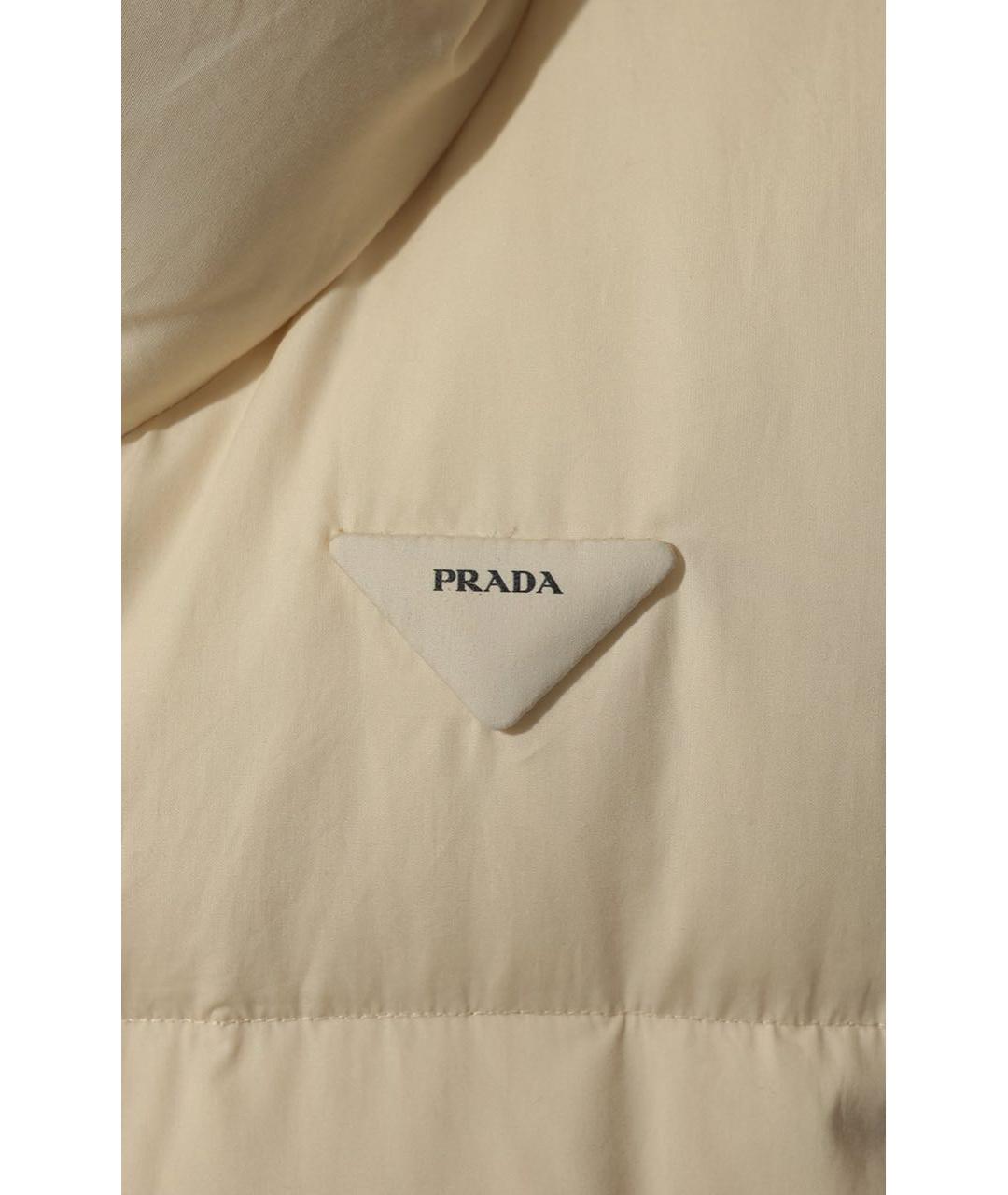 PRADA Бежевый хлопковый жилет, фото 4