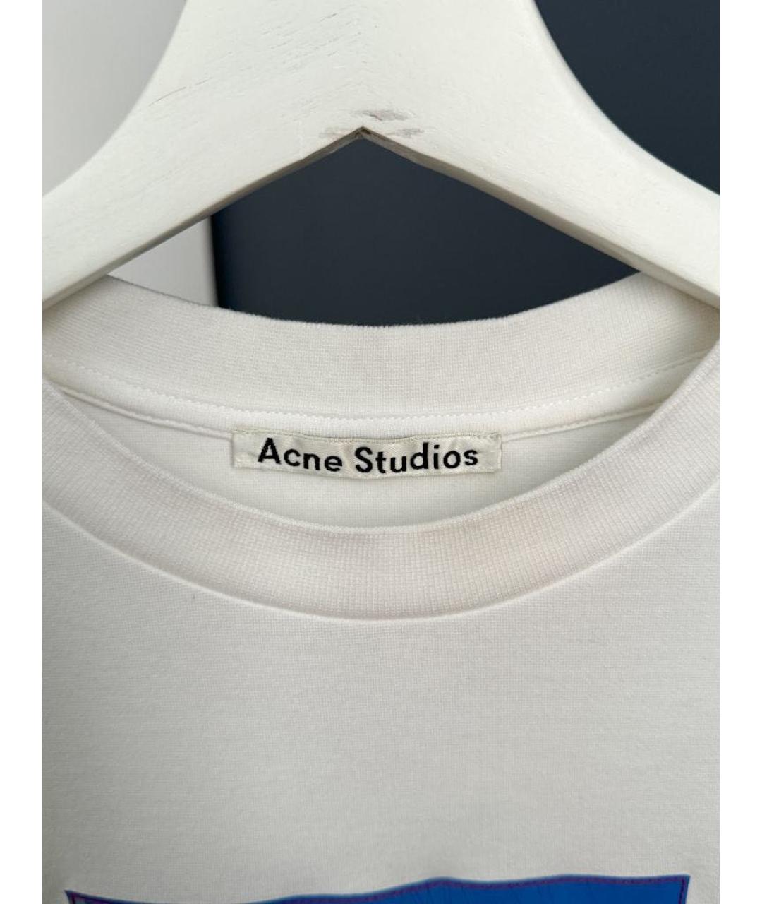 ACNE STUDIOS Белая футболка, фото 3