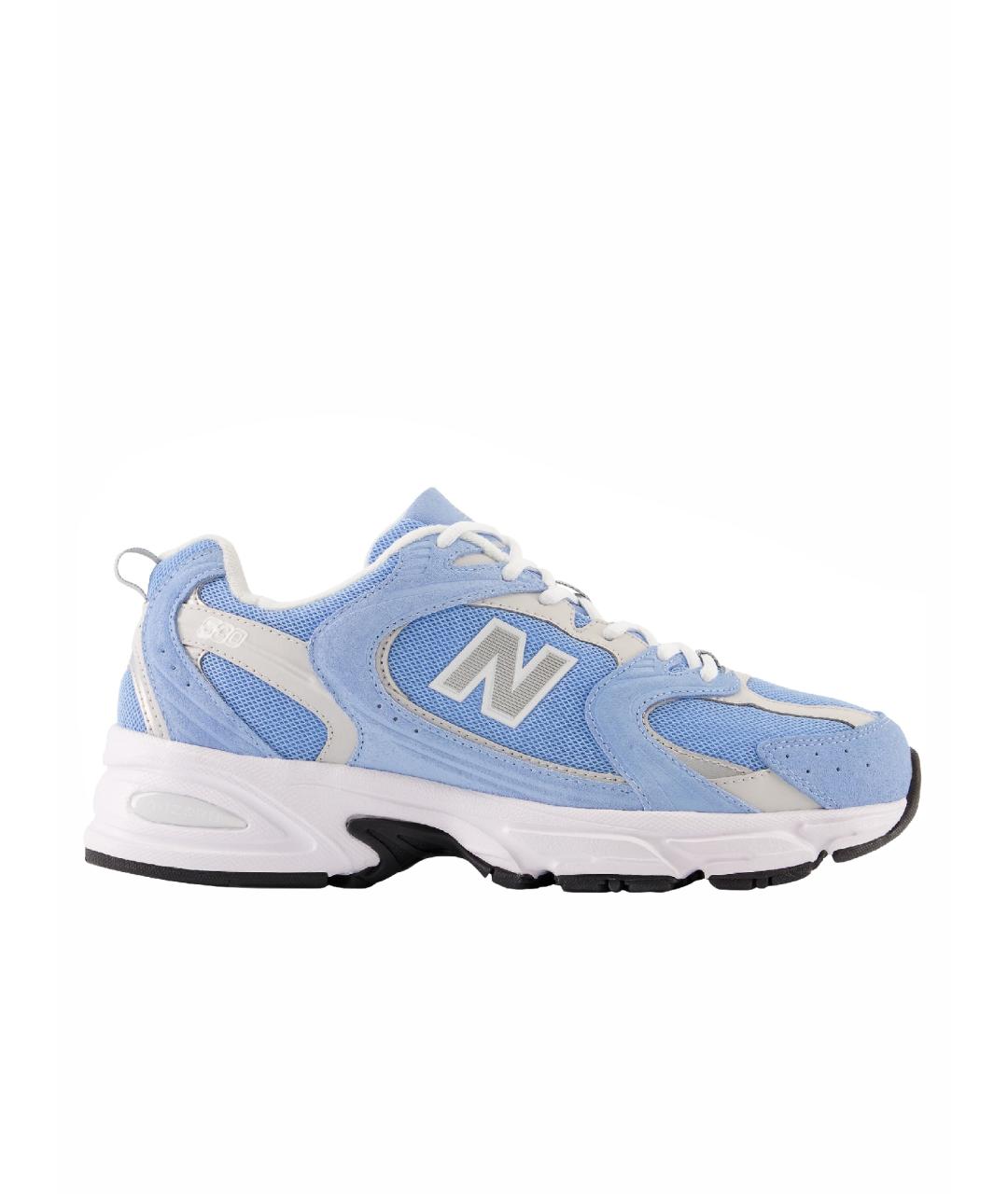 NEW BALANCE Голубые низкие кроссовки / кеды, фото 1