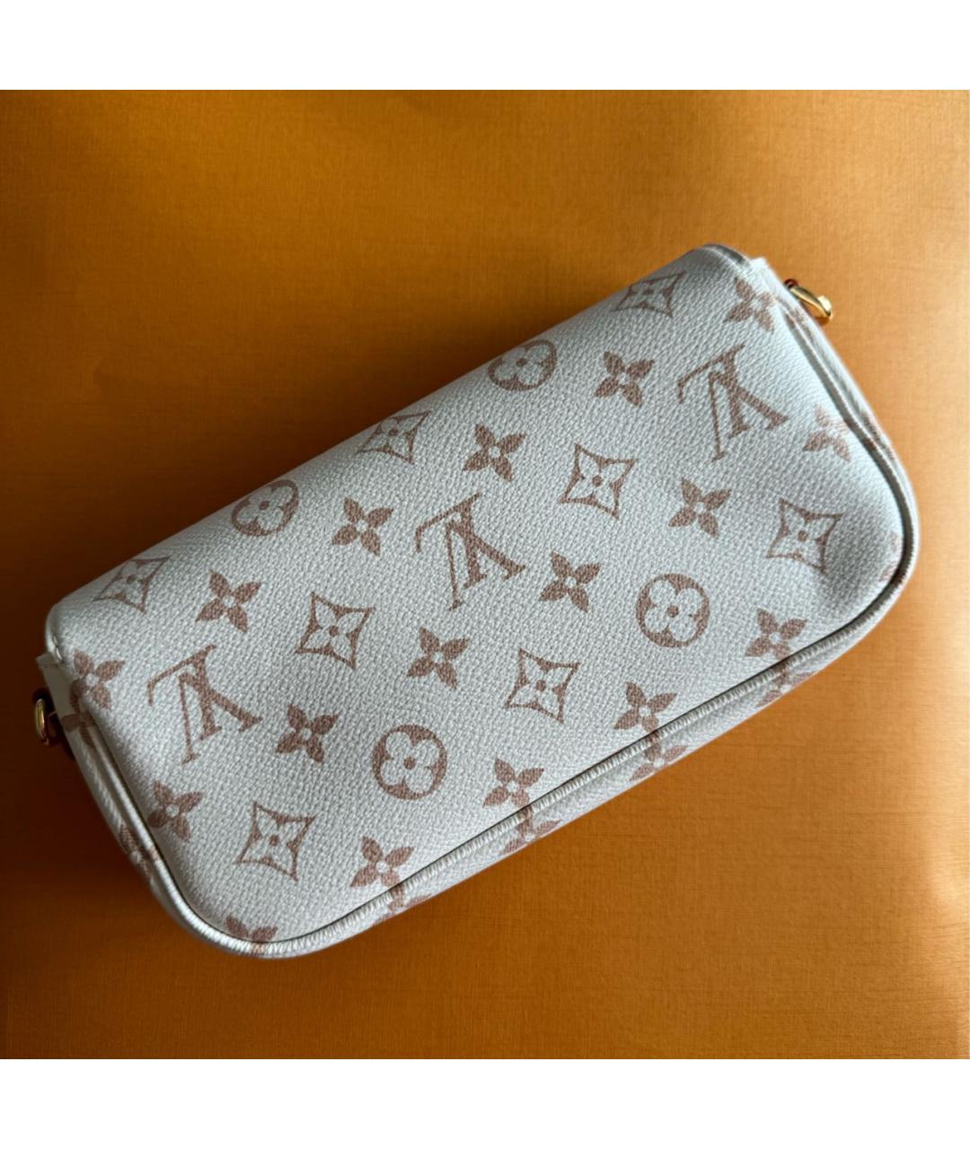 LOUIS VUITTON PRE-OWNED Бежевая сумка через плечо, фото 4