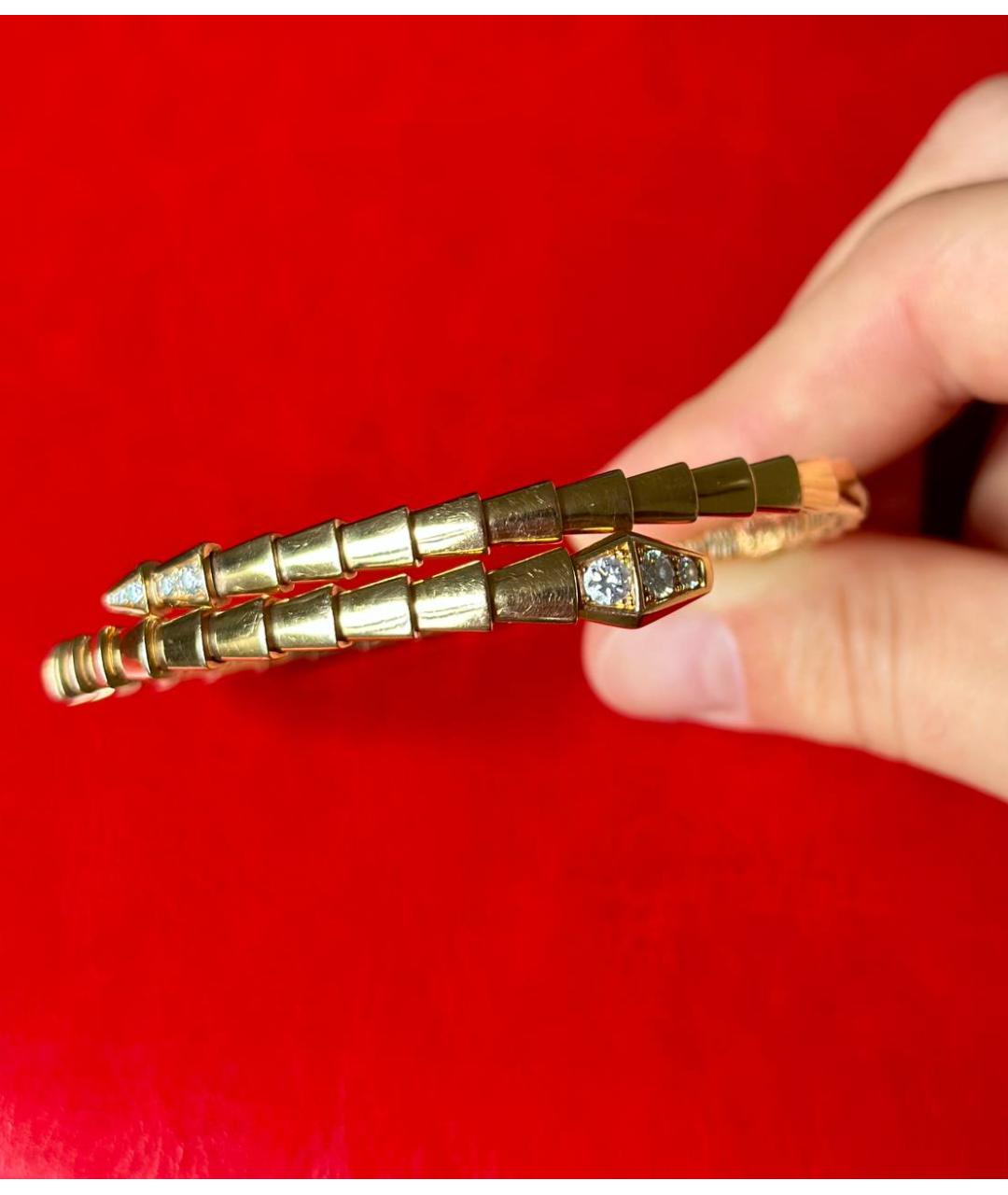 BVLGARI Золотой браслет из желтого золота, фото 4