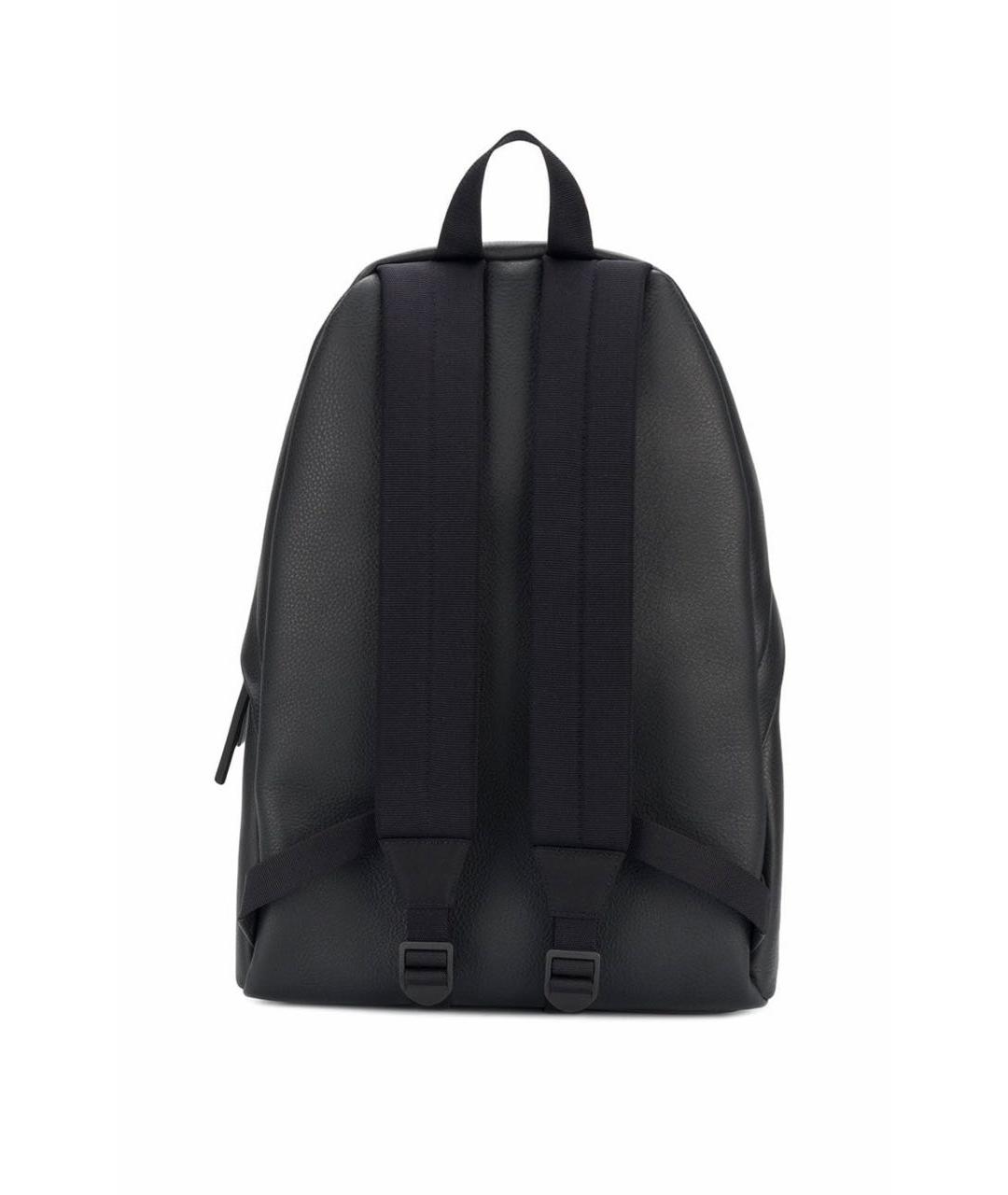 BALENCIAGA Черный кожаный рюкзак, фото 2
