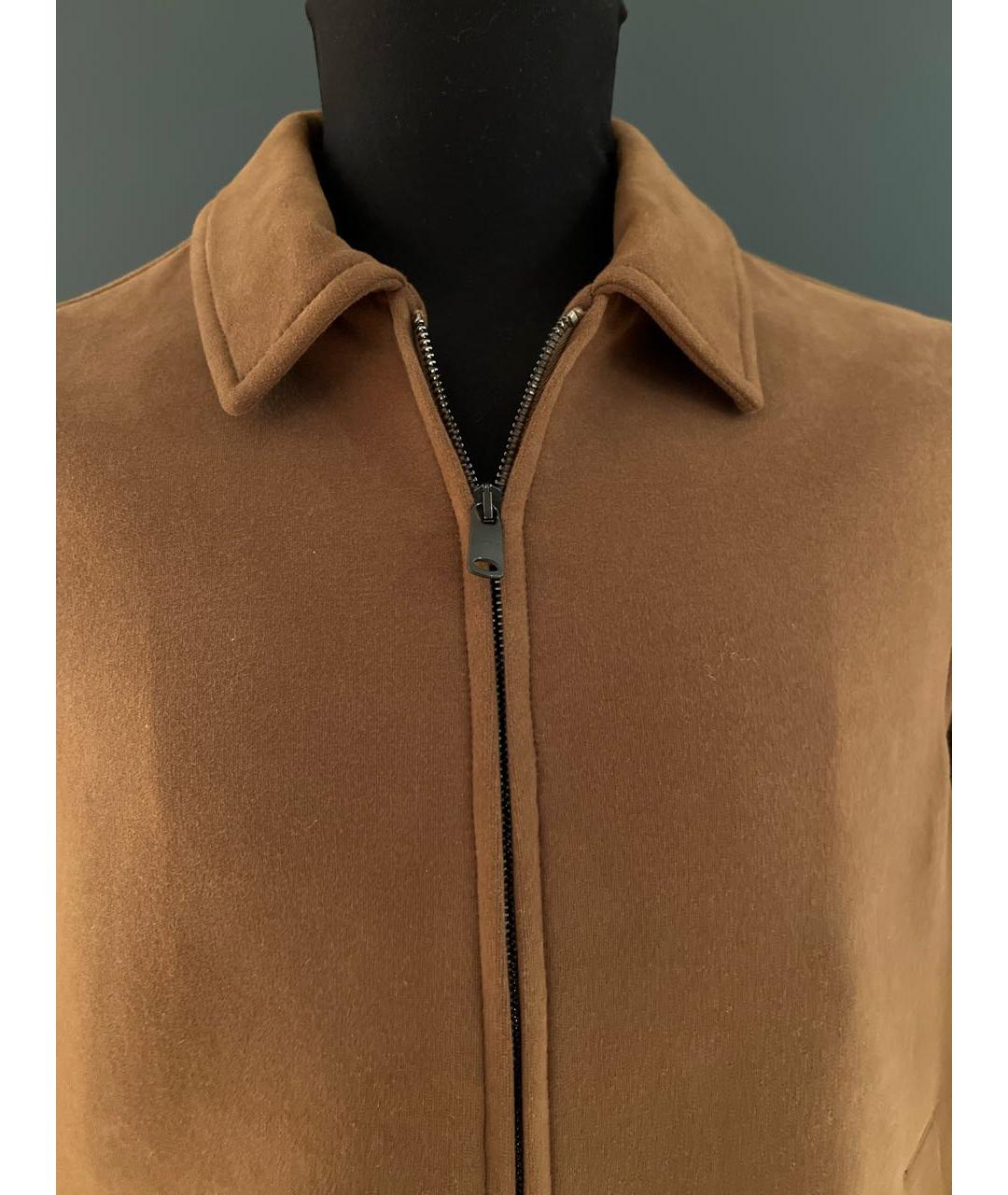 CIRCOLO 1901 Коричневая хлопковая куртка, фото 4