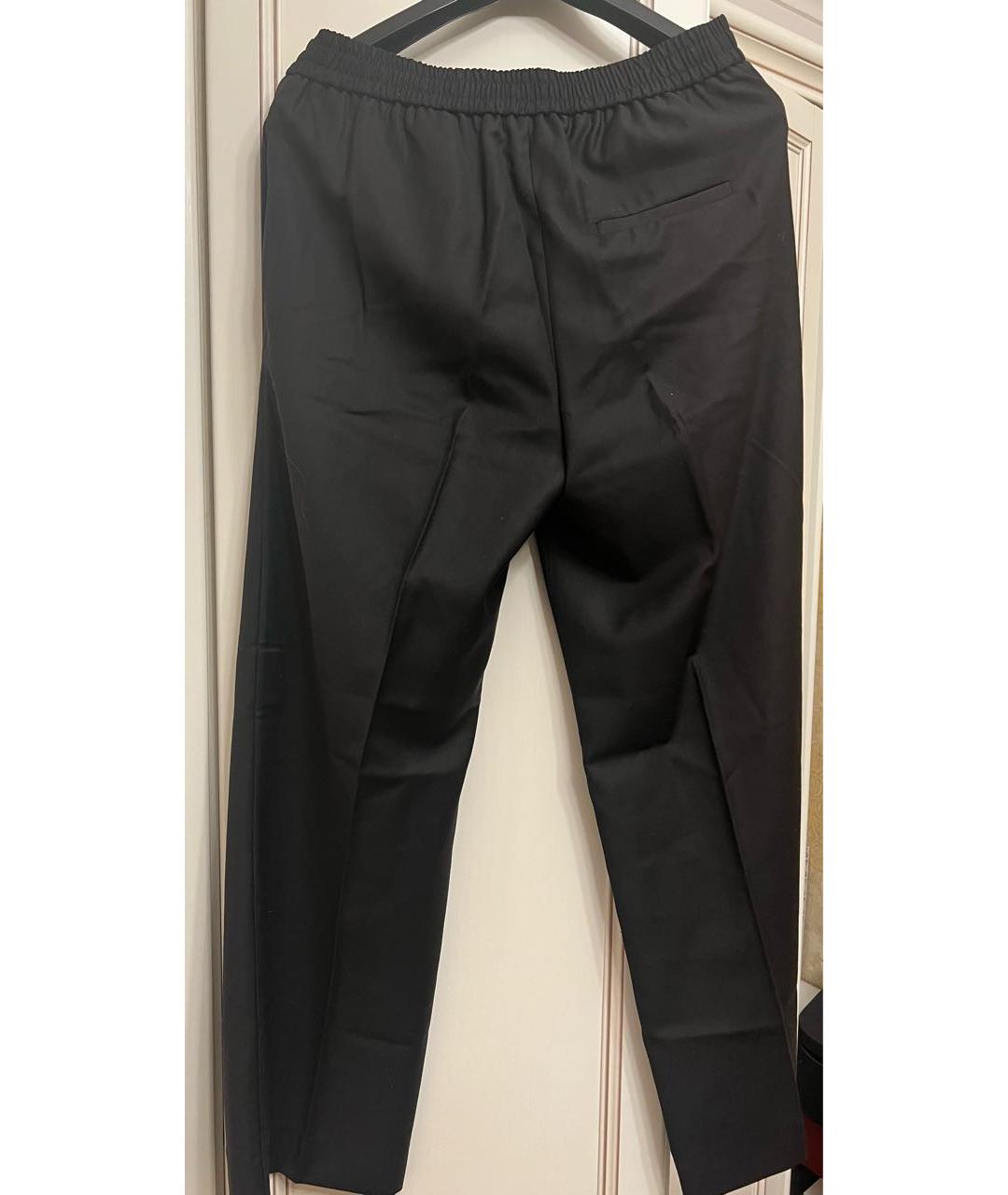 COS Черные шерстяные брюки широкие, фото 2