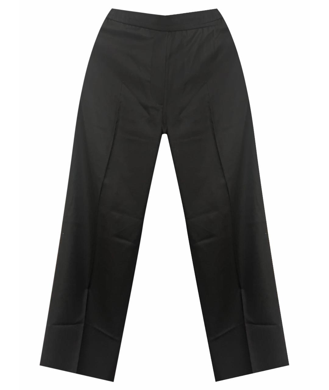 COS Черные шерстяные брюки широкие, фото 1