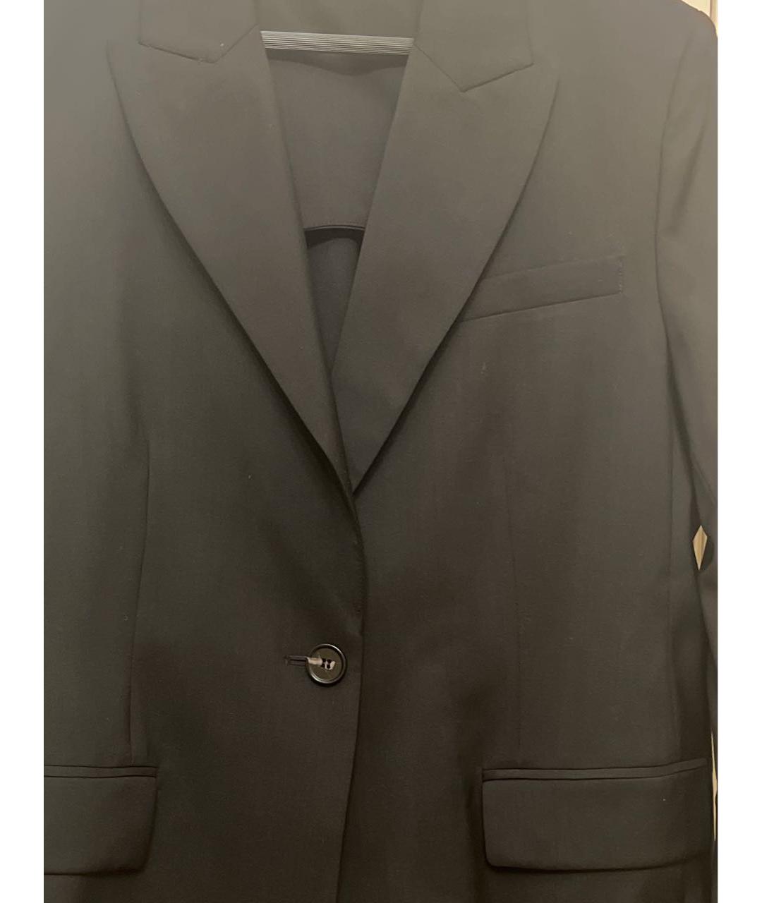 COS Черный шерстяной жакет/пиджак, фото 3