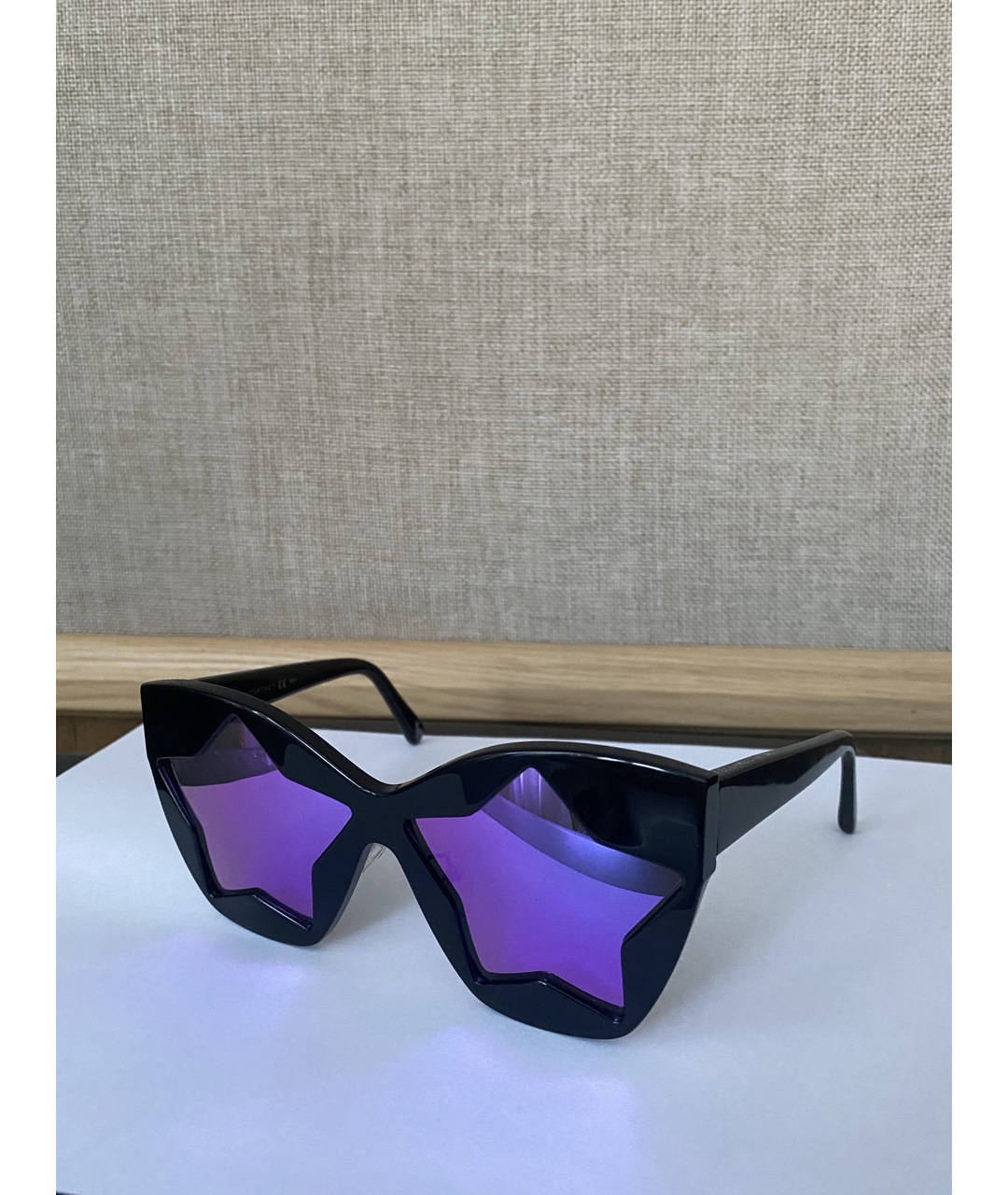 STELLA MCCARTNEY KIDS Черные пластиковые солнцезащитные очки, фото 3