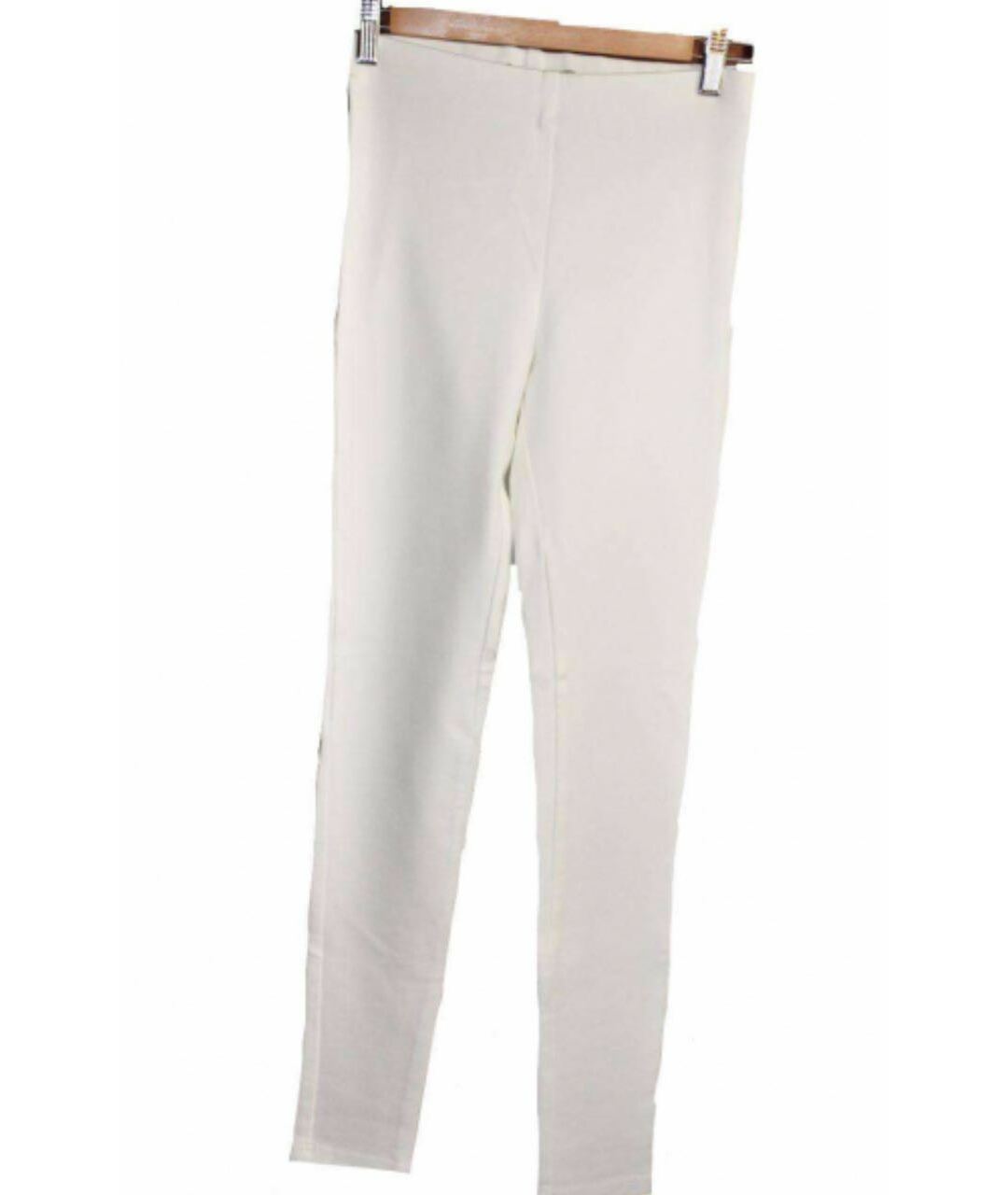 ERMANNO SCERVINO Белые вискозные брюки узкие, фото 3