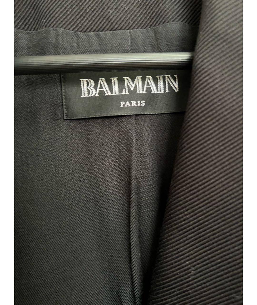 BALMAIN Черный жакет/пиджак, фото 3