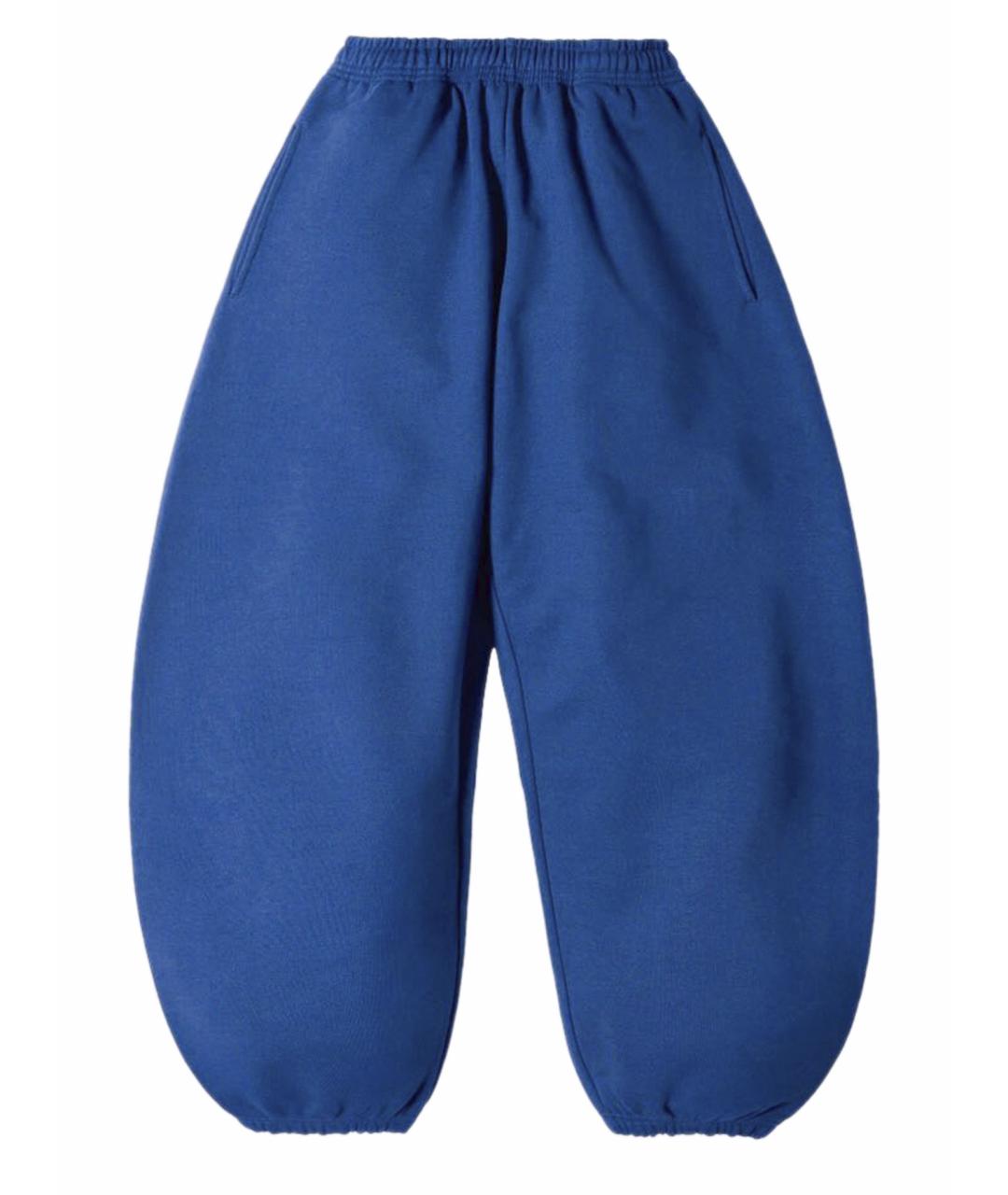 PLANTA ROSA Синие хлопковые спортивные брюки и шорты, фото 1