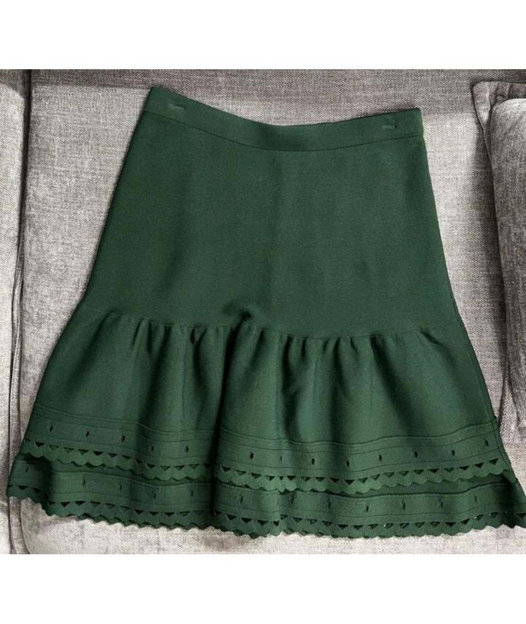 SANDRO Зеленый полиэстеровый костюм с юбками, фото 2