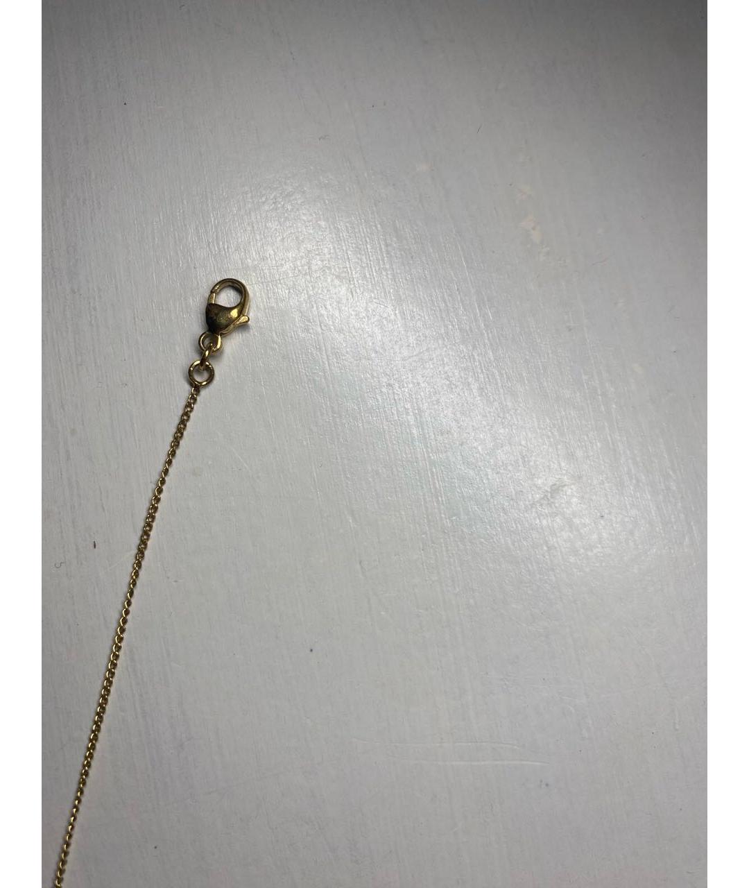 SAINT LAURENT Золотой позолоченный браслет, фото 5