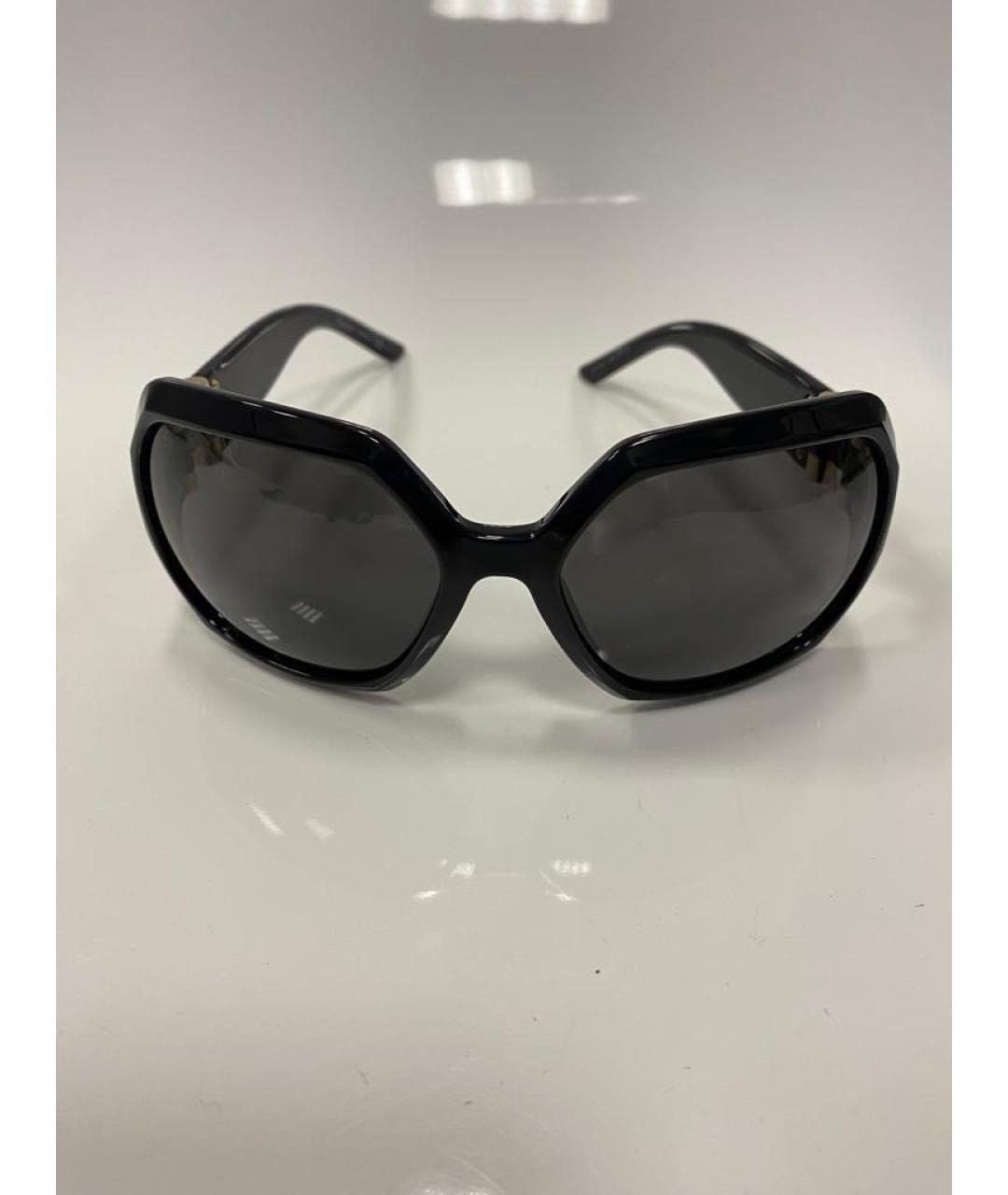 SAINT LAURENT Черные пластиковые солнцезащитные очки, фото 7