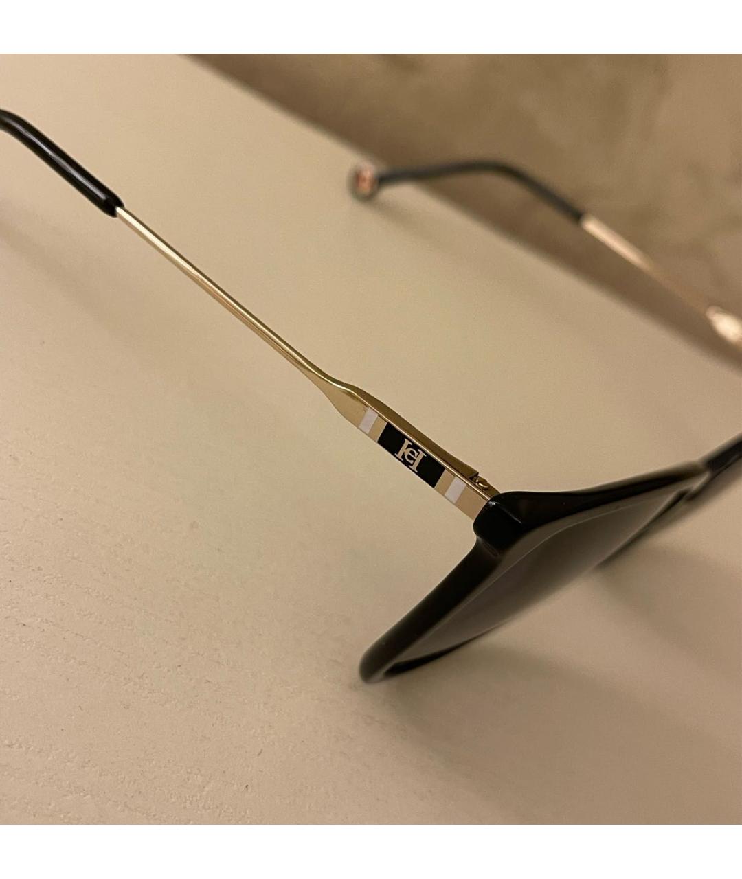 CAROLINA HERRERA Черные пластиковые солнцезащитные очки, фото 3