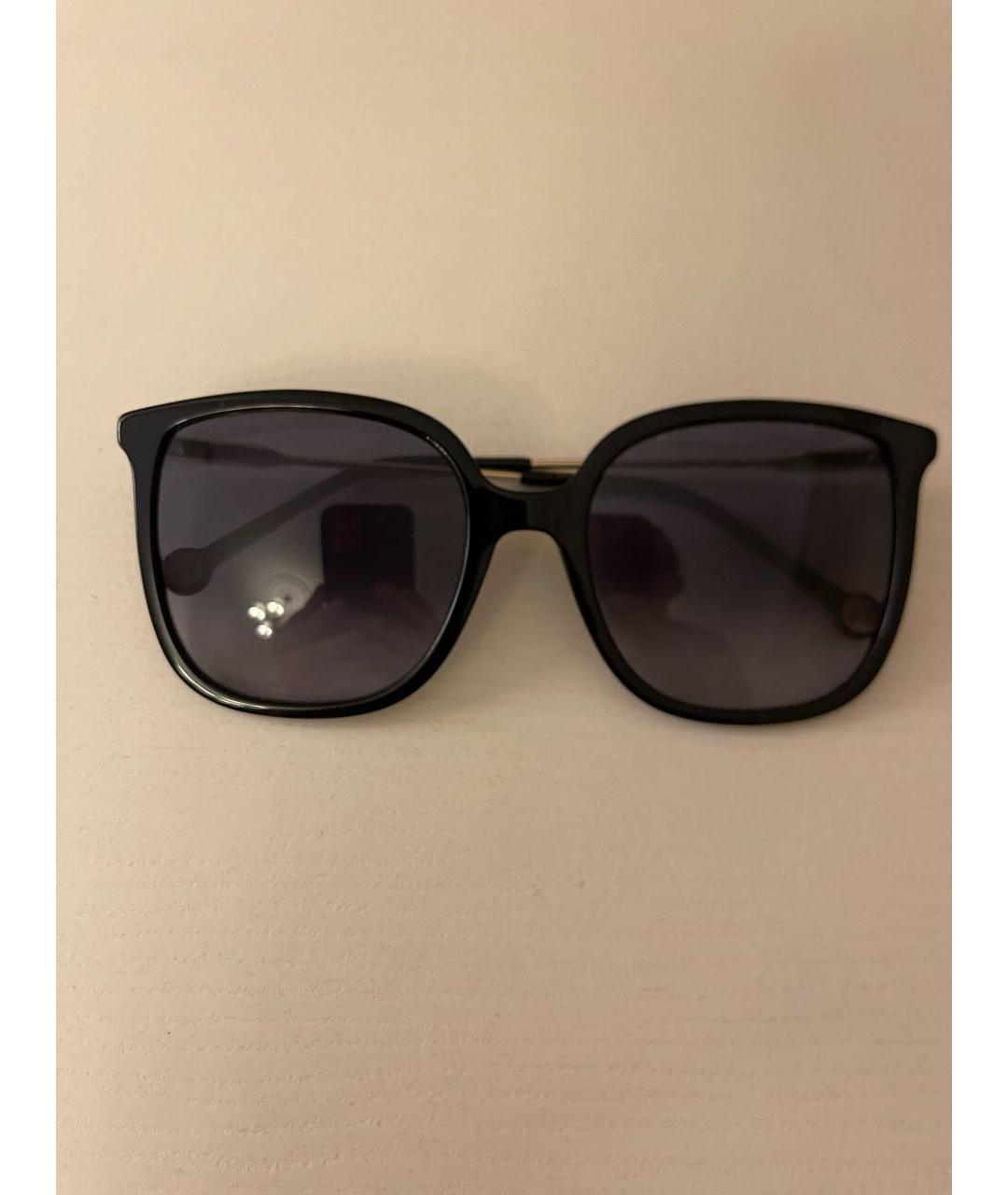 CAROLINA HERRERA Черные пластиковые солнцезащитные очки, фото 5