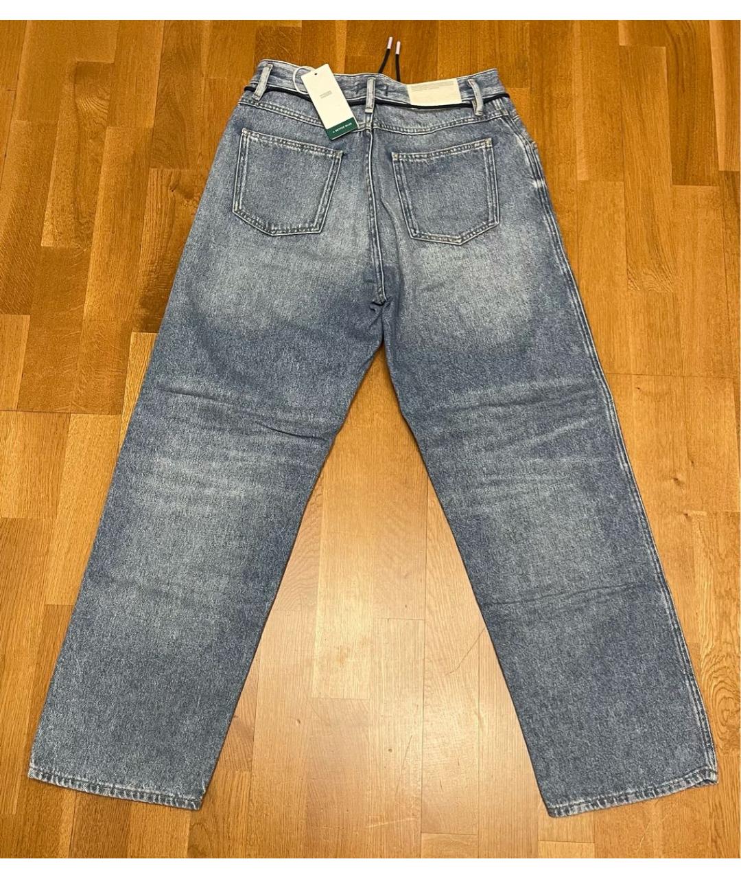 CLOSED Синие хлопковые прямые джинсы, фото 2