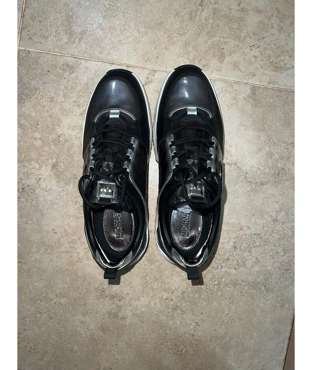 MICHAEL MICHAEL KORS Черные кроссовки, фото 2