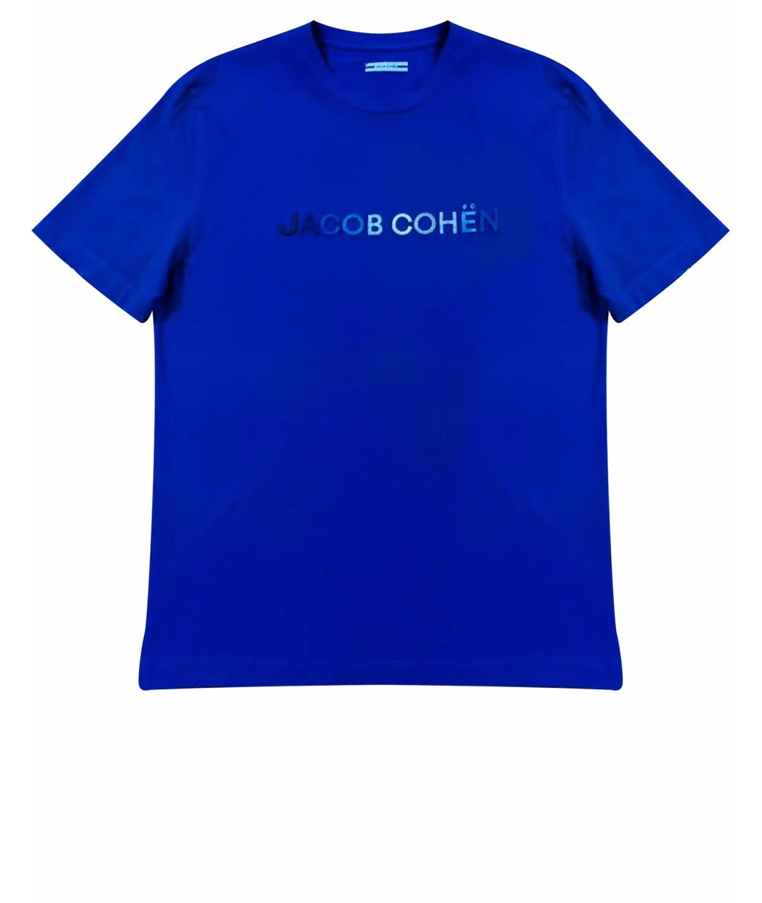 JACOB COHEN Синяя футболка, фото 1