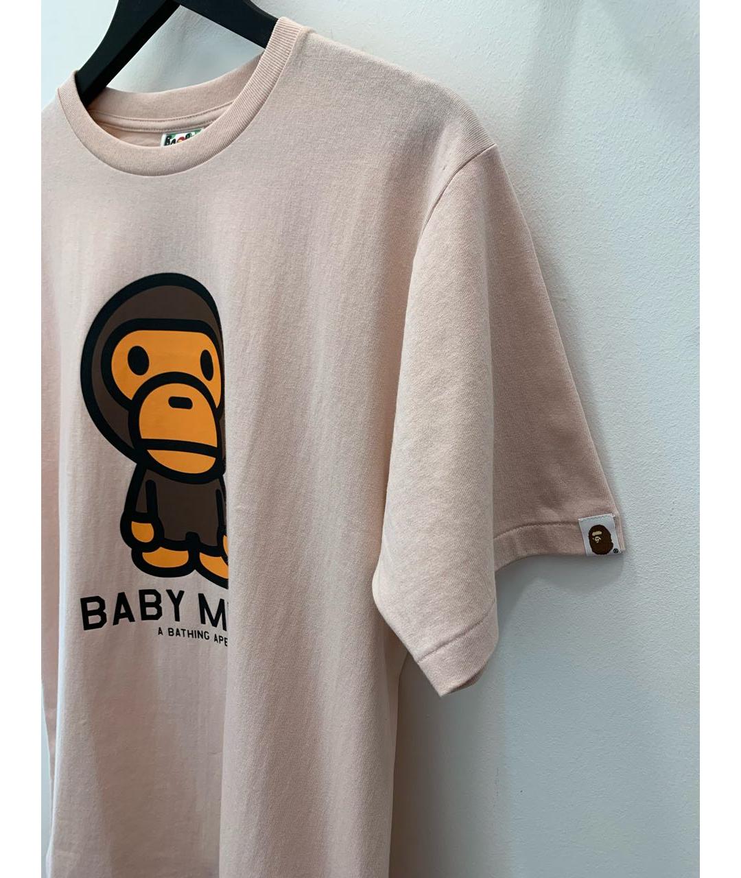 A BATHING APE Хлопковая футболка, фото 4