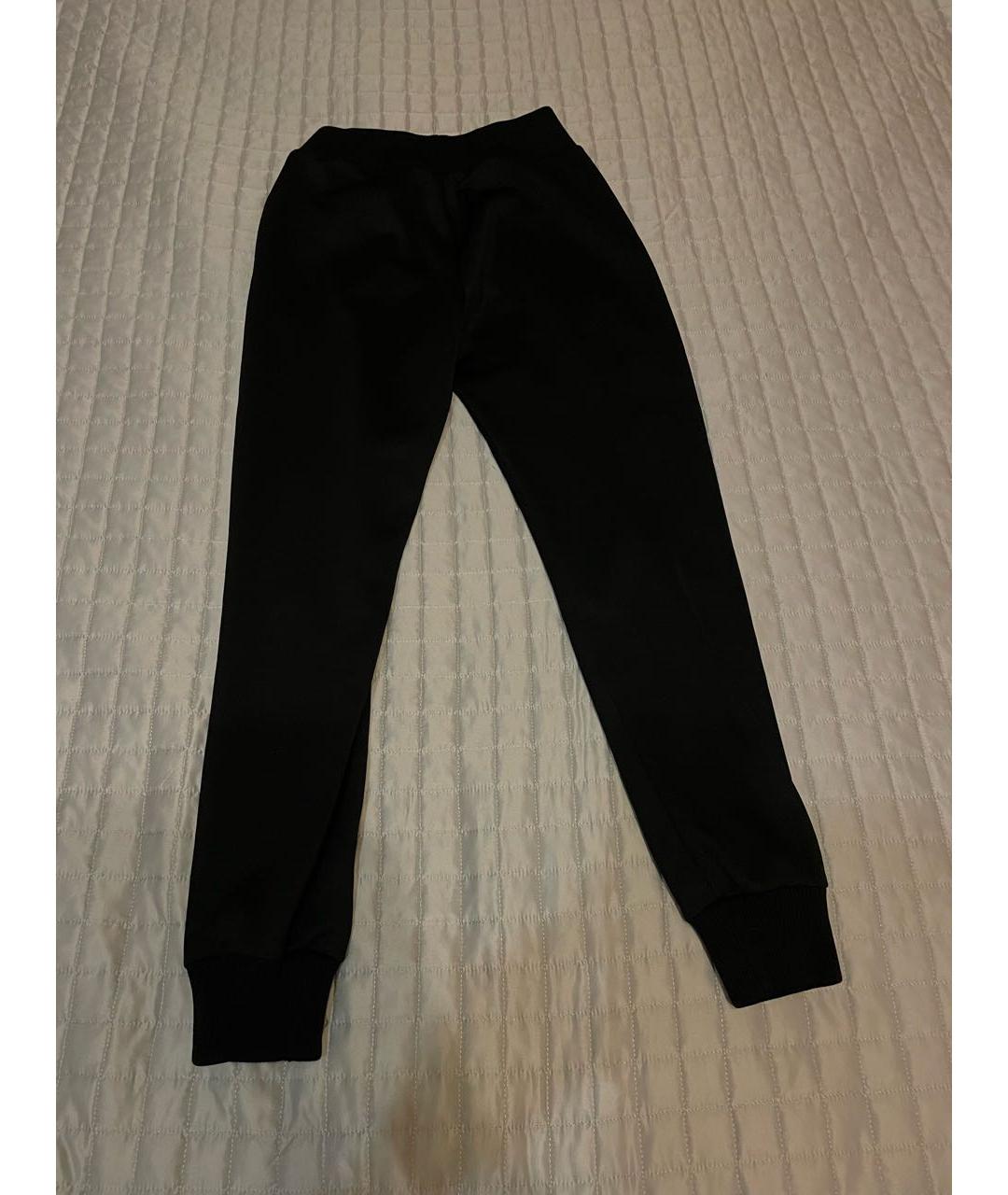 FENDI Черные полиэстеровые спортивные брюки и шорты, фото 4