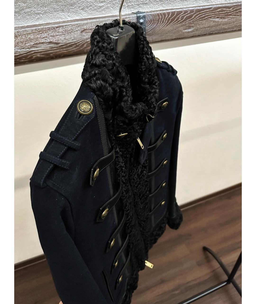 GUCCI Темно-синяя куртка, фото 4
