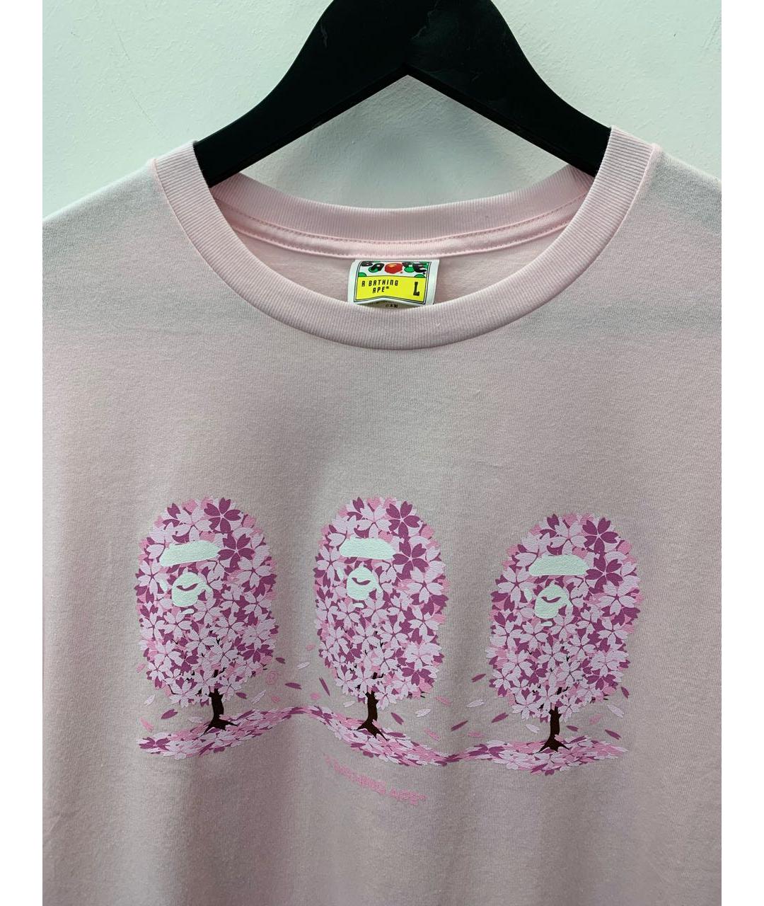 A BATHING APE Хлопковая футболка, фото 3