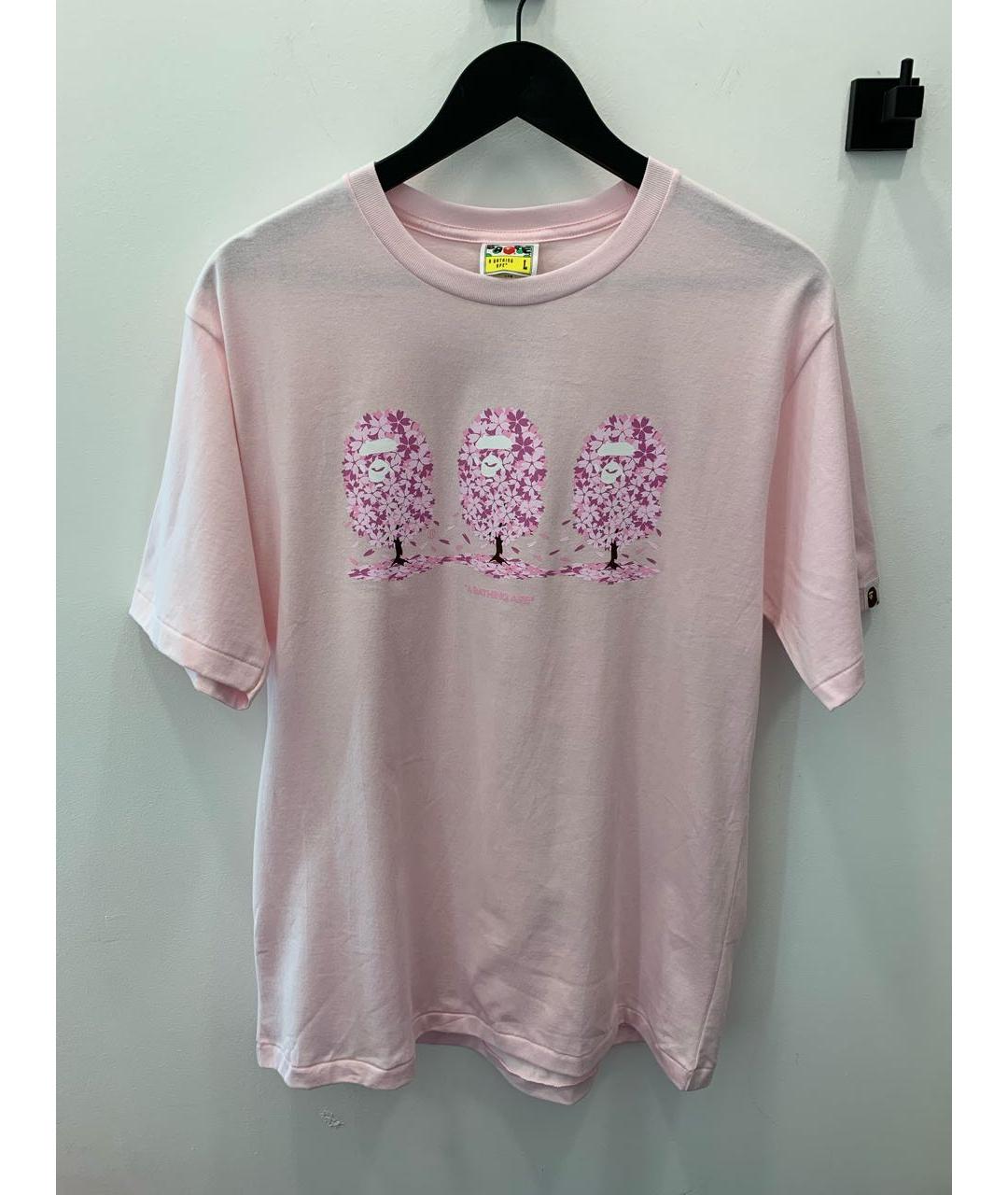 A BATHING APE Хлопковая футболка, фото 8