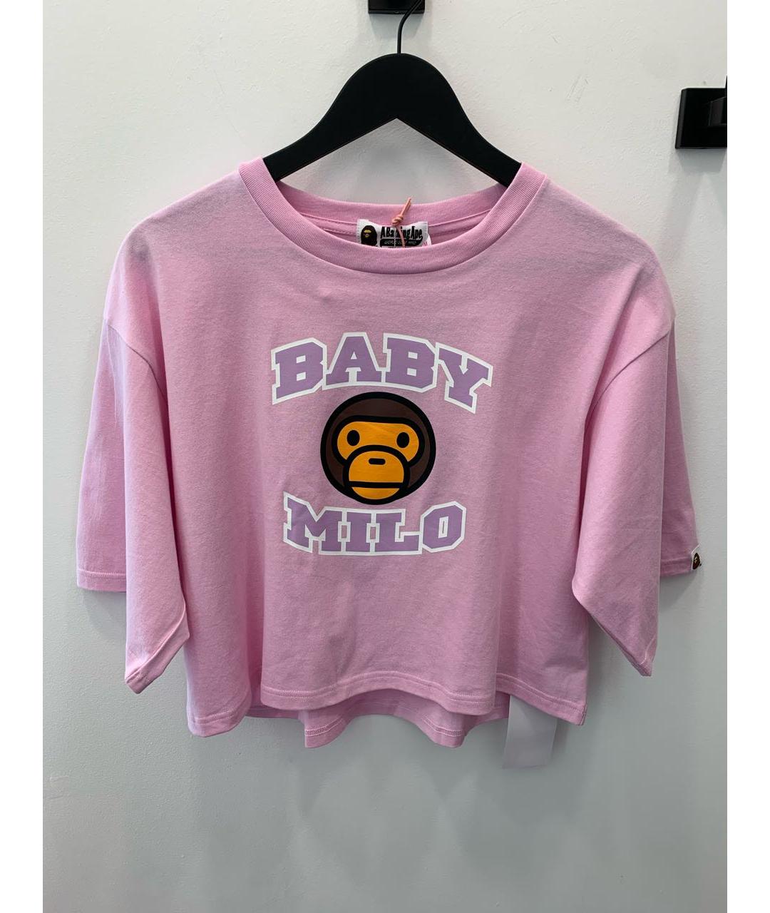 A BATHING APE Хлопковая футболка, фото 8