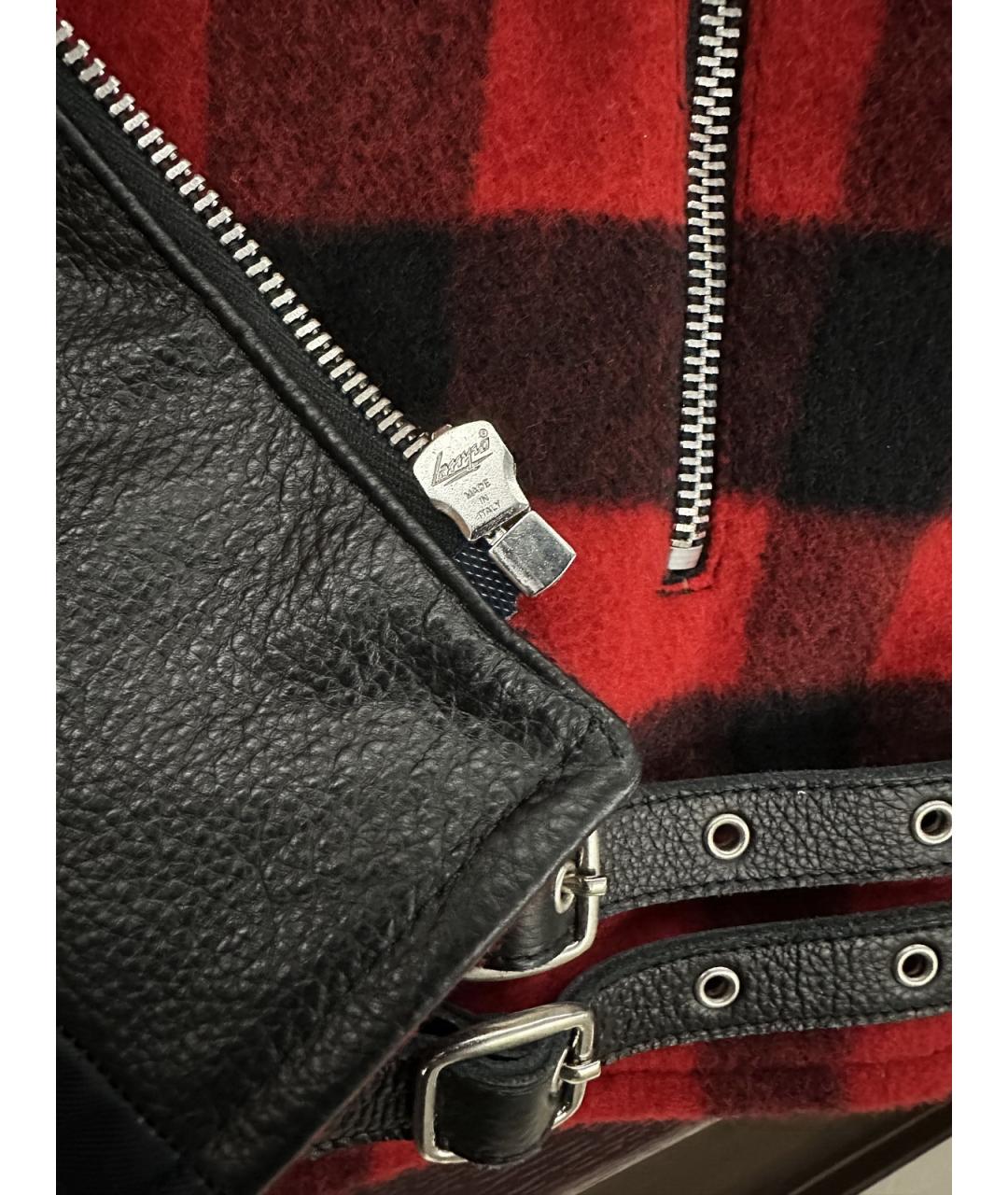 ALEXANDER MCQUEEN Красная шерстяная куртка, фото 5