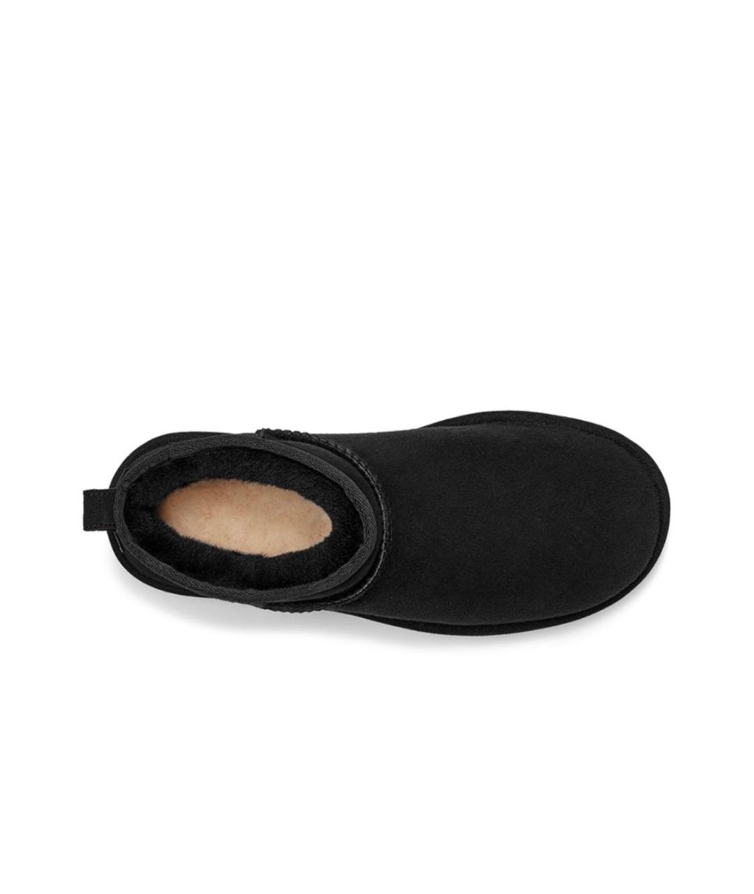 UGG AUSTRALIA Черные замшевые ботинки, фото 4
