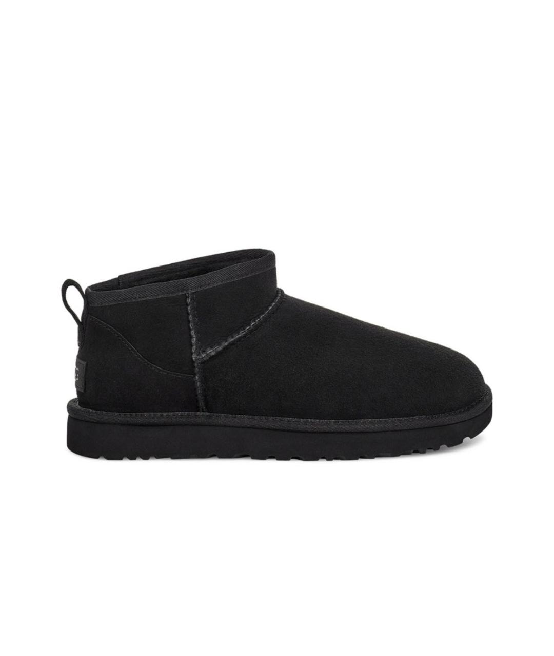 UGG AUSTRALIA Черные замшевые ботинки, фото 1