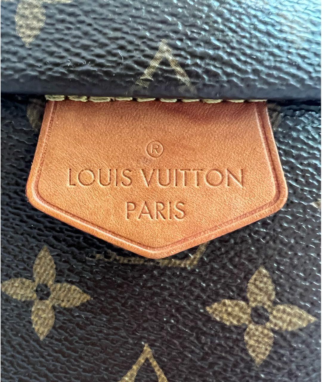 LOUIS VUITTON Коричневая поясная сумка, фото 4