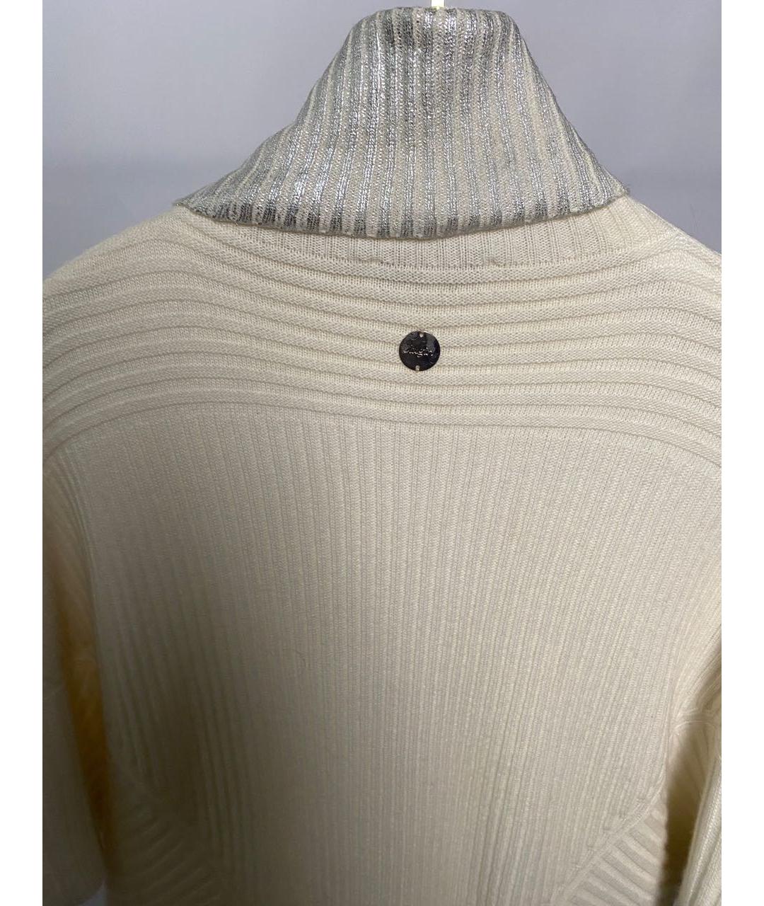 BLUGIRL Бежевый шерстяной джемпер / свитер, фото 3
